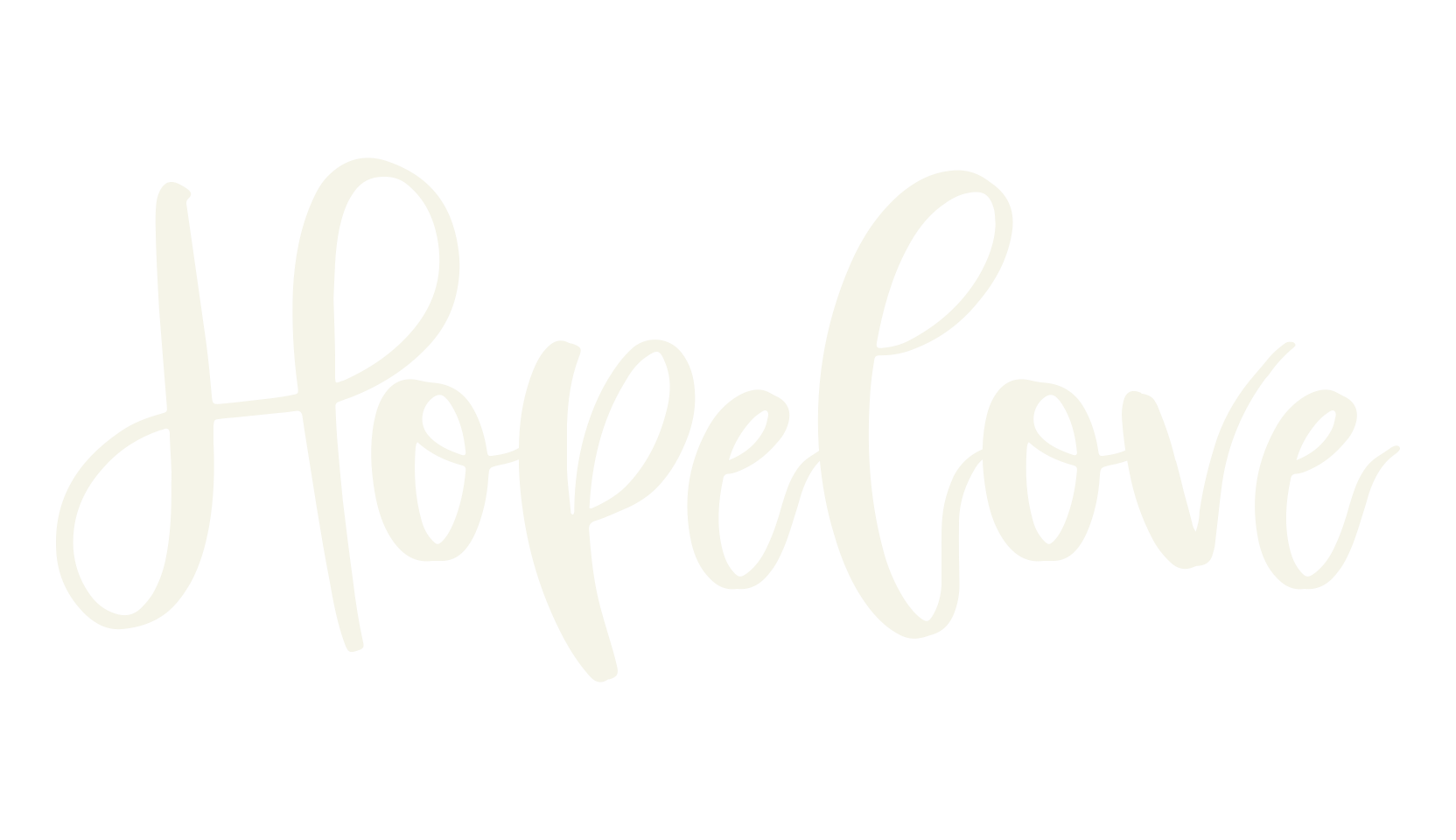 Hopelove, script font preview