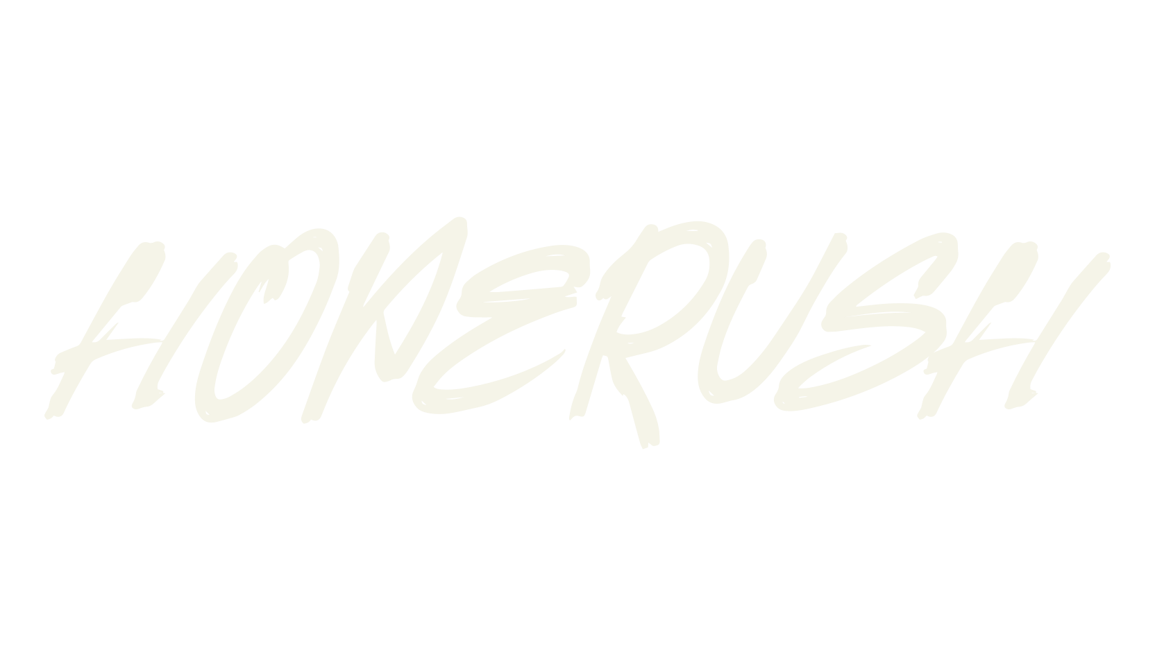 HOPERUSH, graffiti font preview