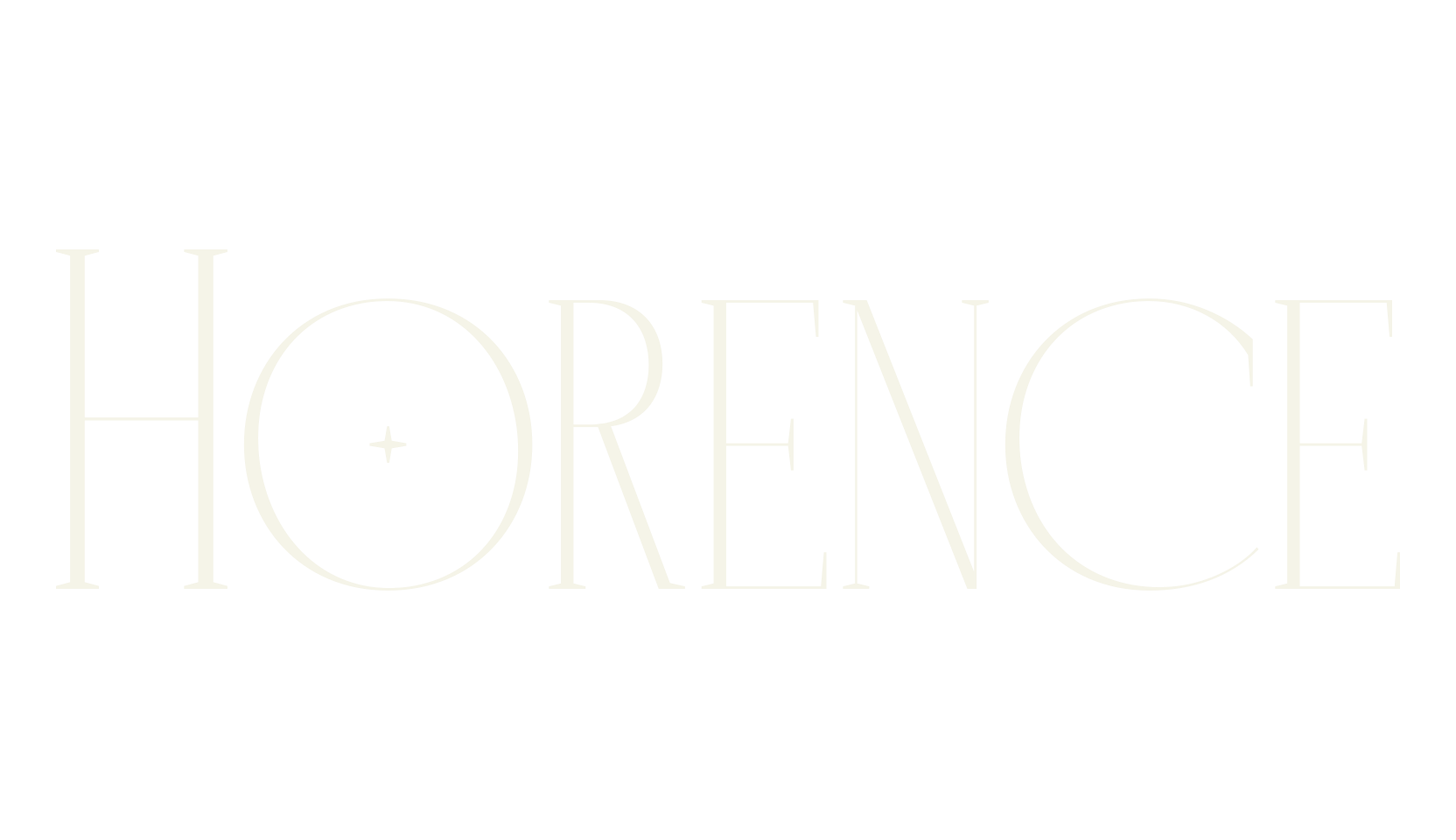 Horence, serif font preview
