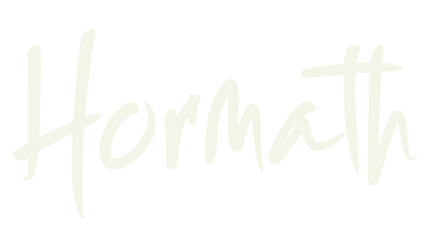 Hormath, cursive font preview