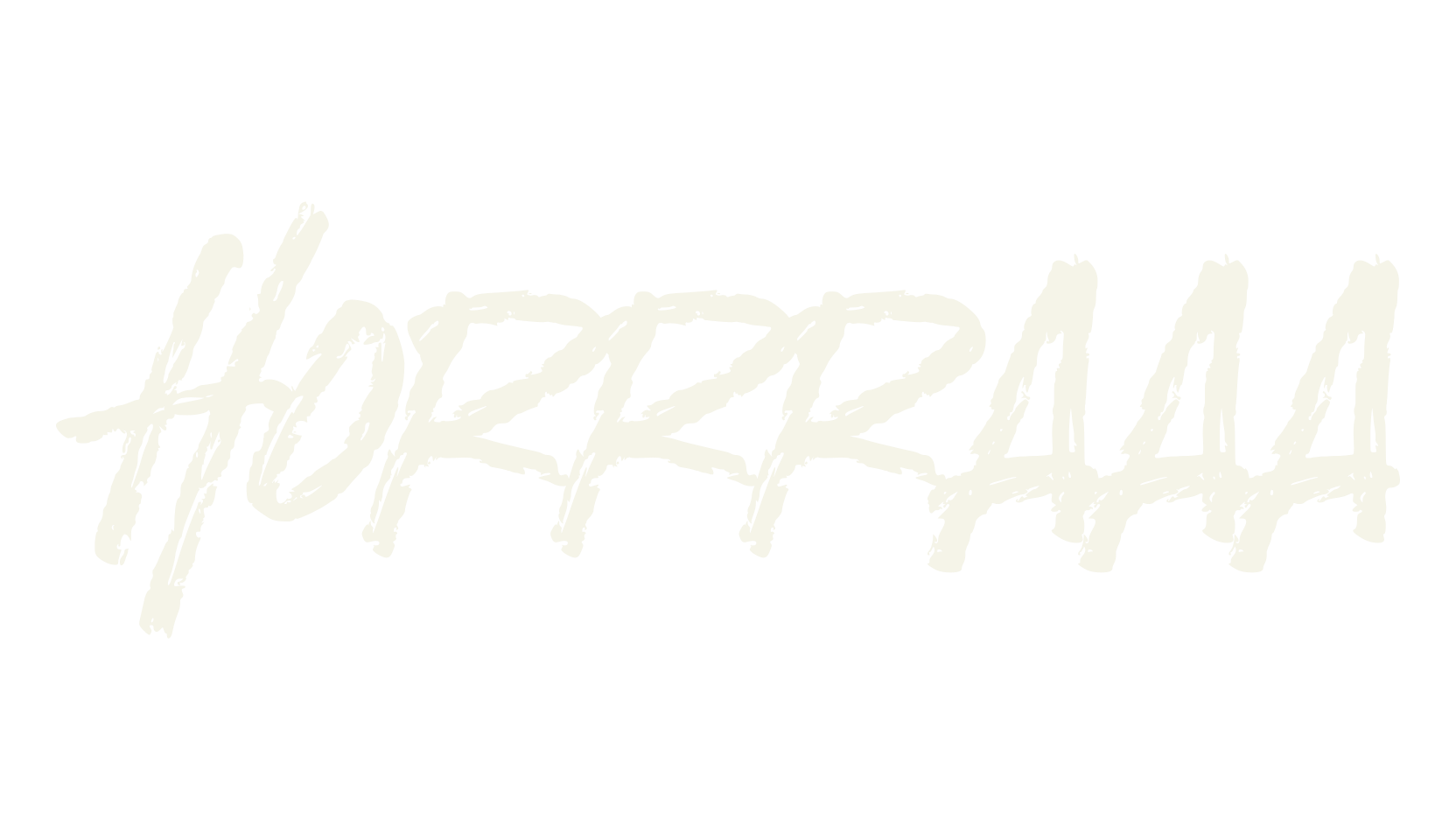 Horrraaa, graffiti font preview