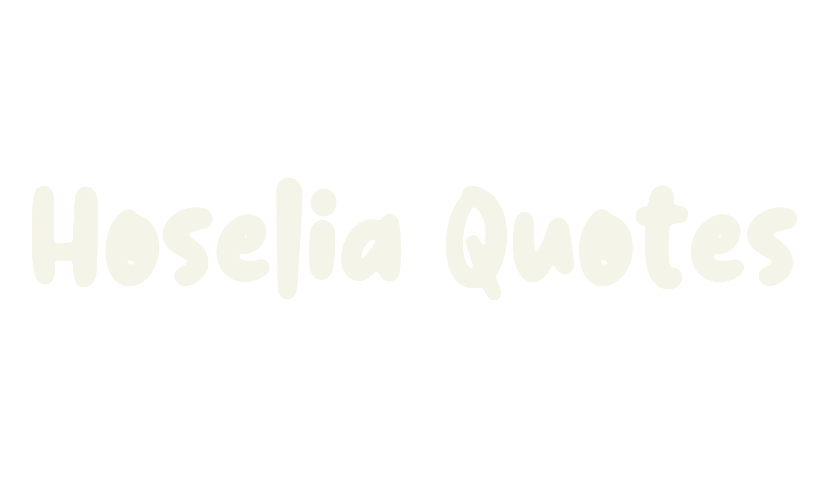 Hoselia Quotes, funky font preview