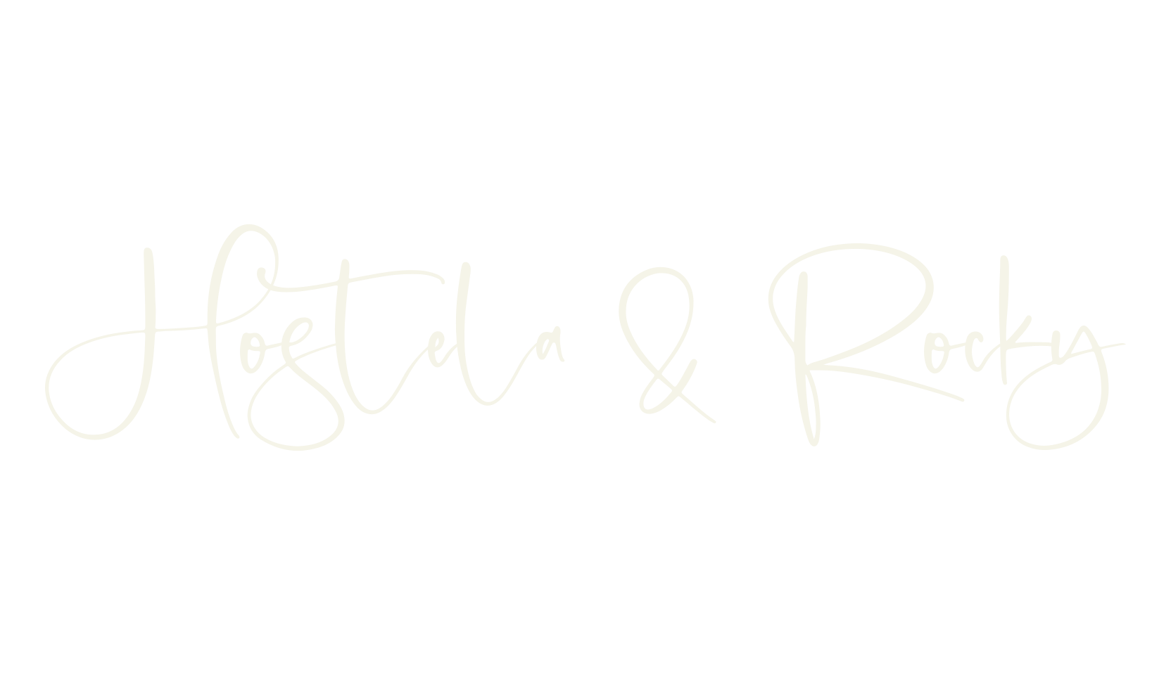Hostela & Rocky, script font preview