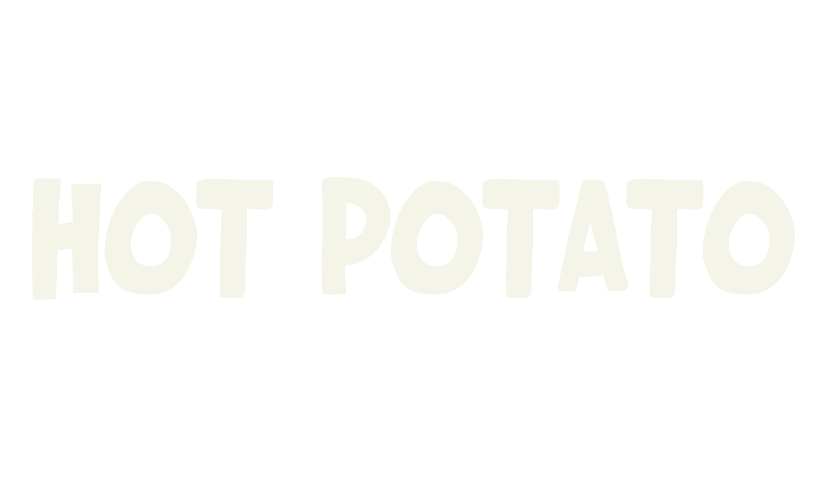 Hot Potato, all caps font preview