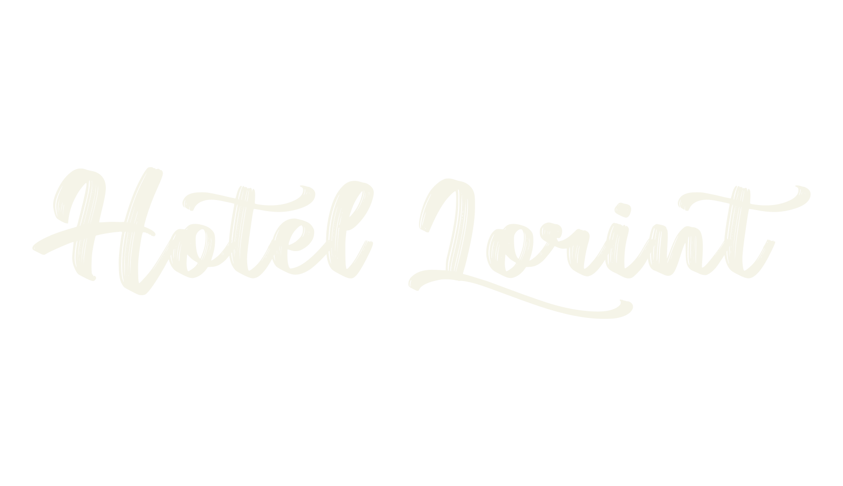 Hotel Lorint, brush font preview