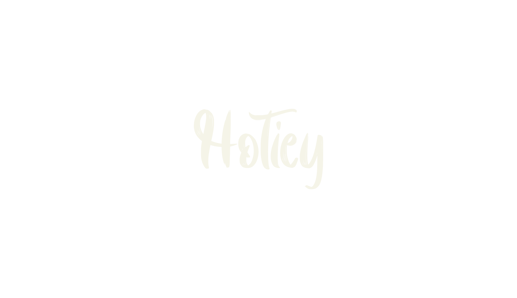 Hotiey, script font preview