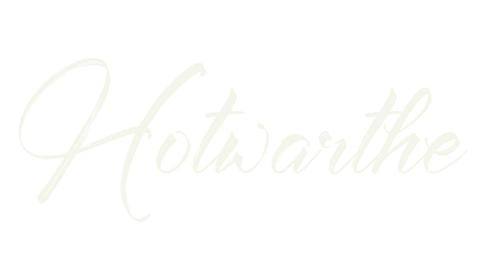 Hotwarthe, script font preview