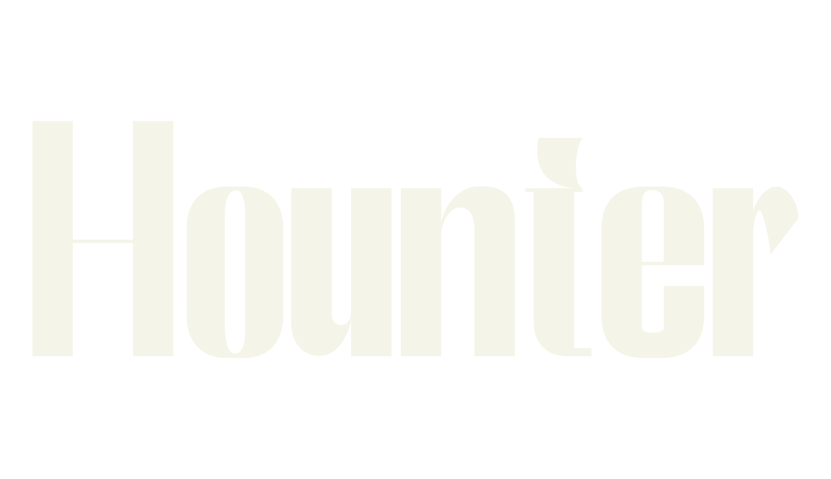Hounter, cute font preview