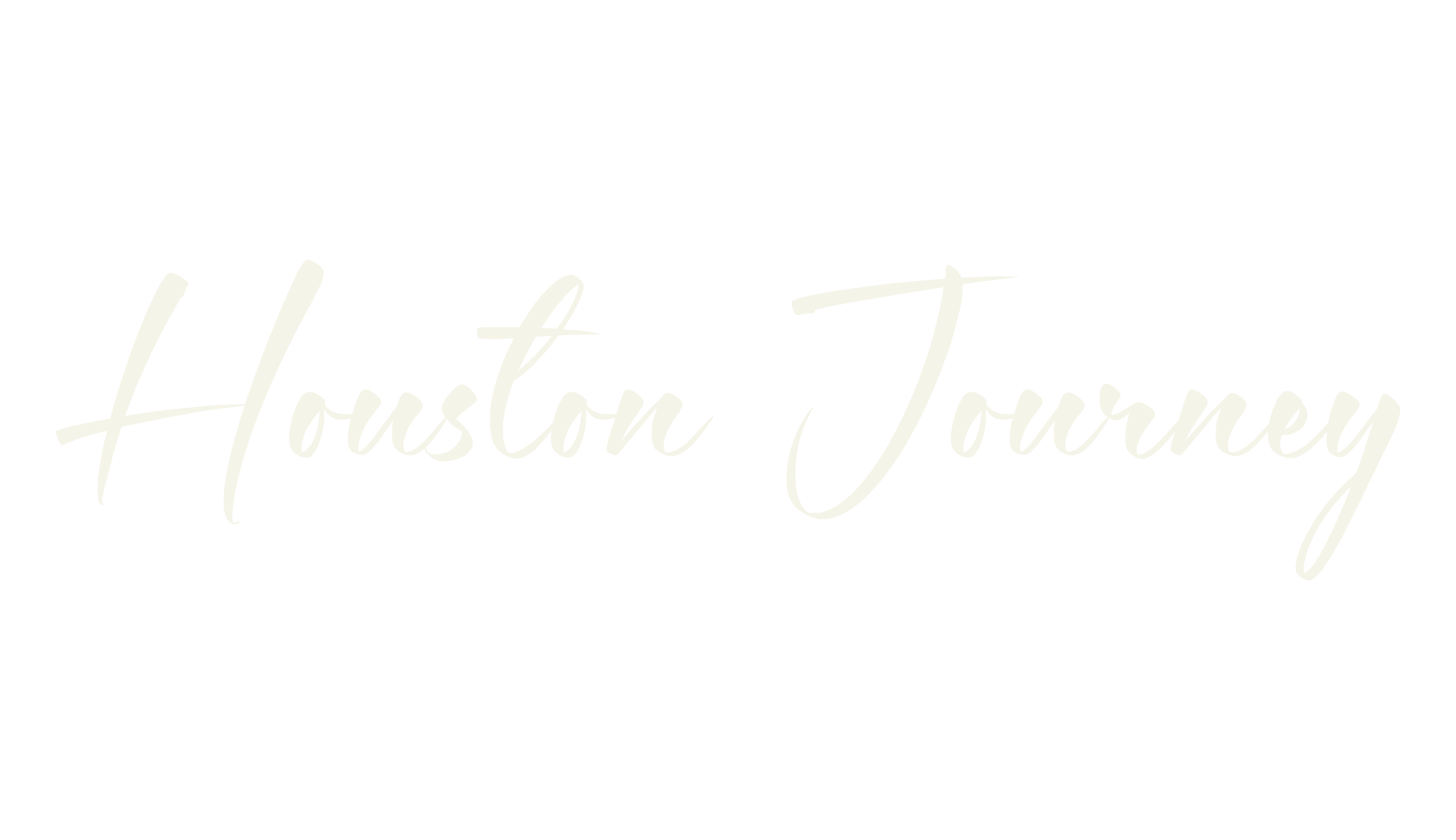 Houston Journey, calligraphy font preview