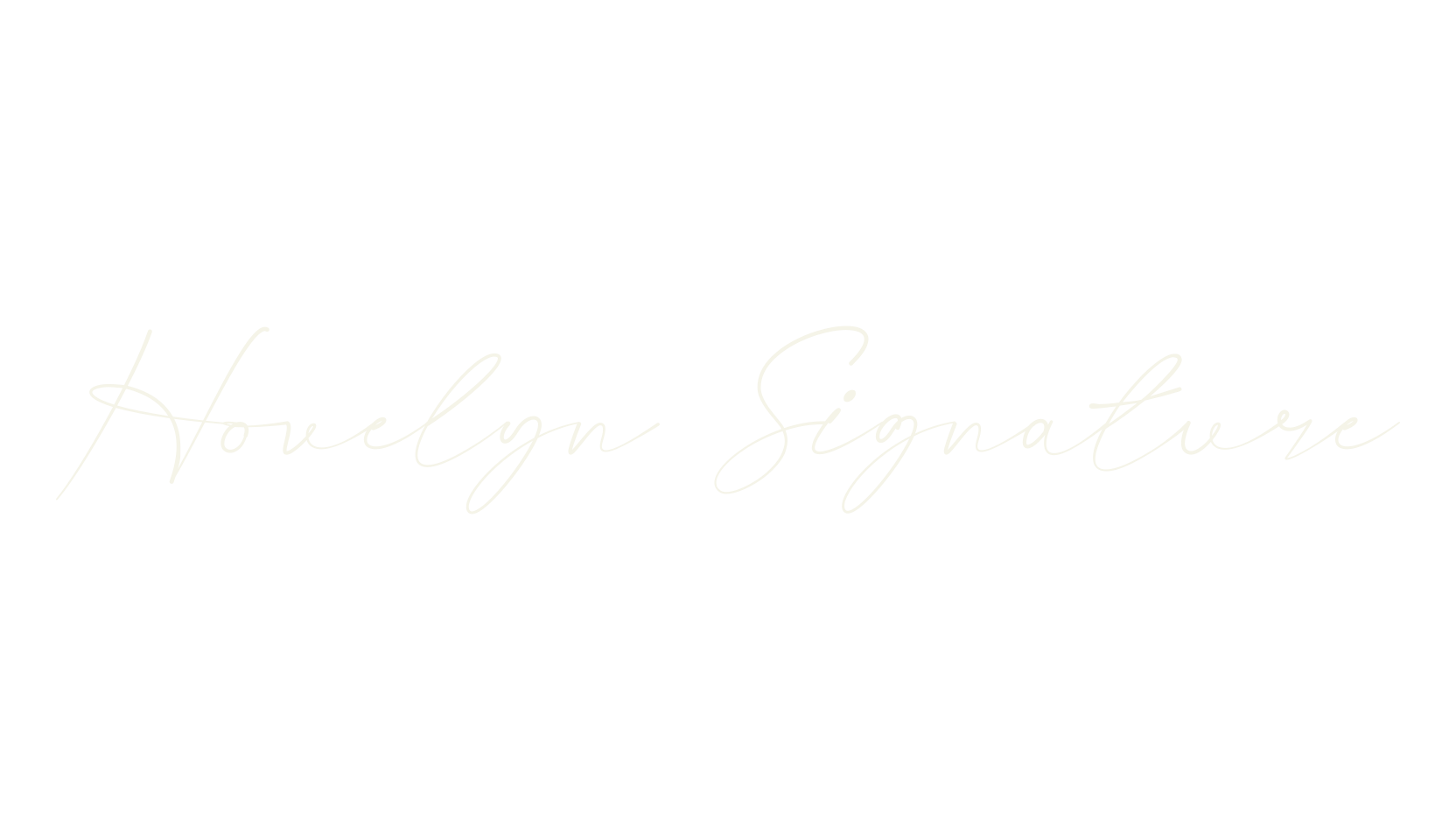 Hovelyn Signature, signature font preview