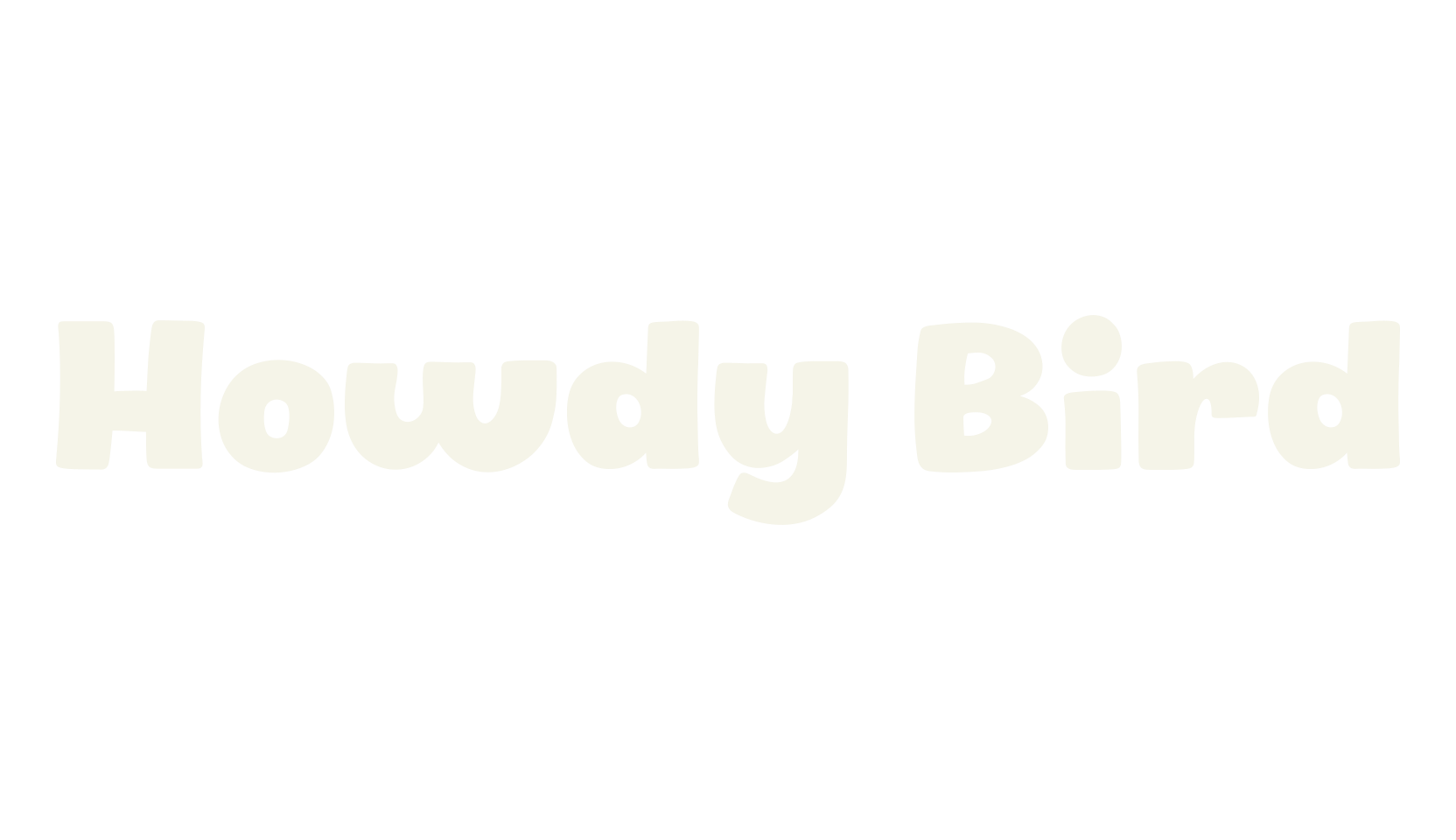 Howdy Bird, display market font preview
