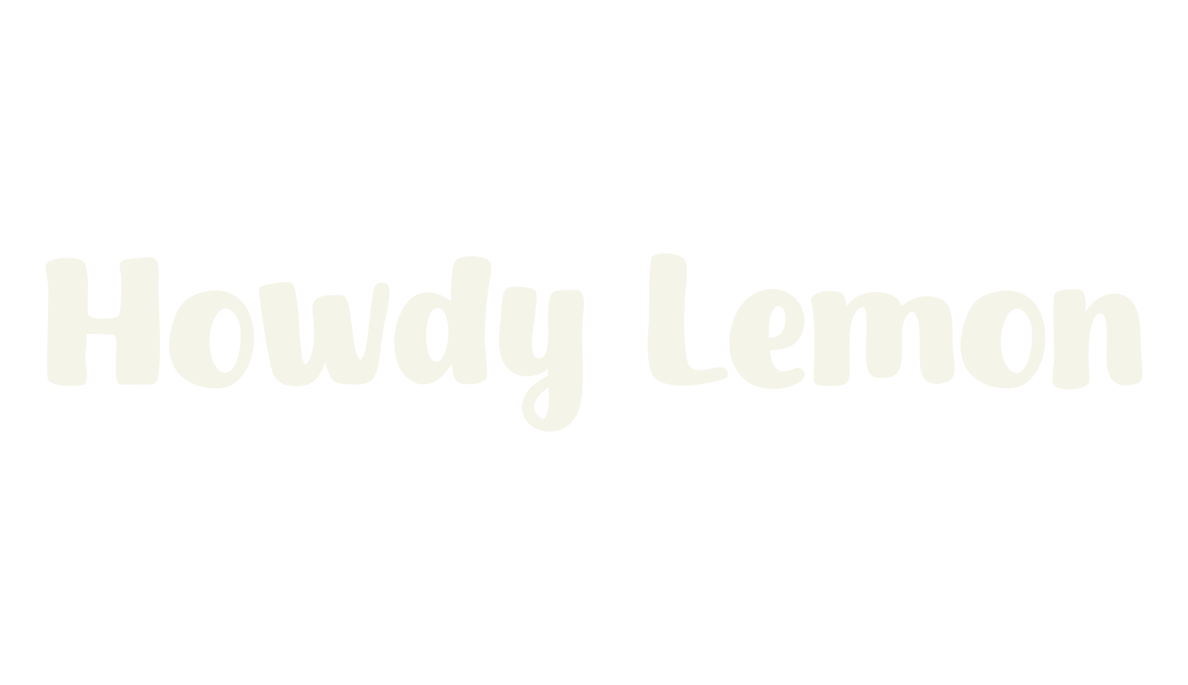 Howdy Lemon, handwritten font preview