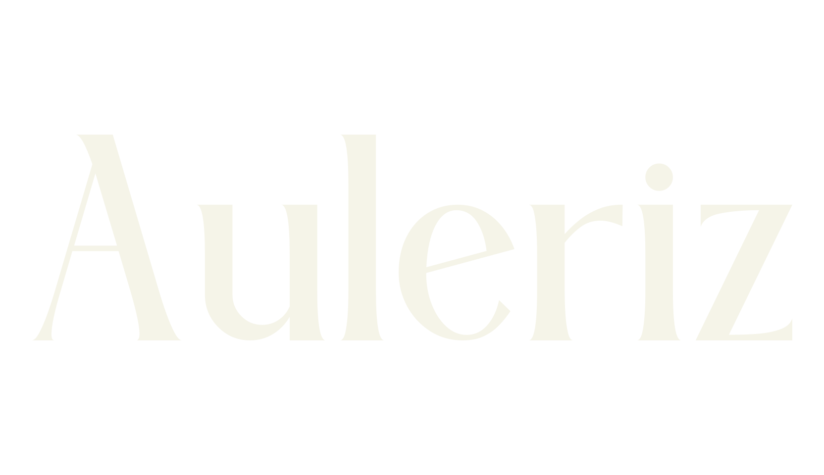 Auleriz, serif font preview