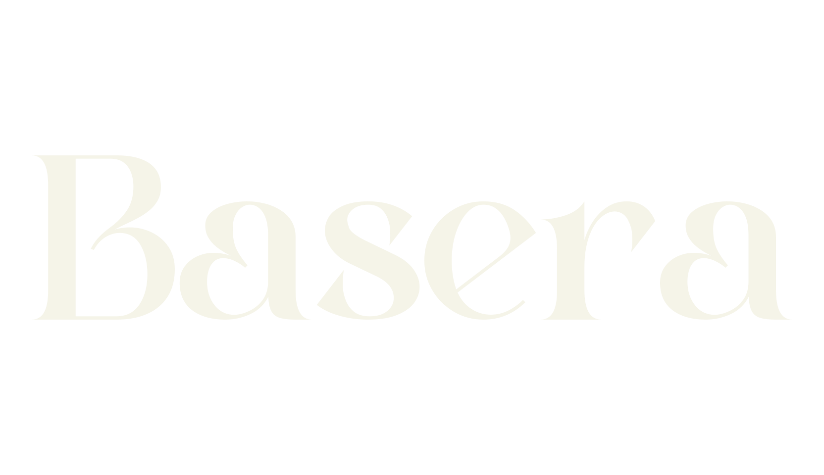 Basera, serif font preview