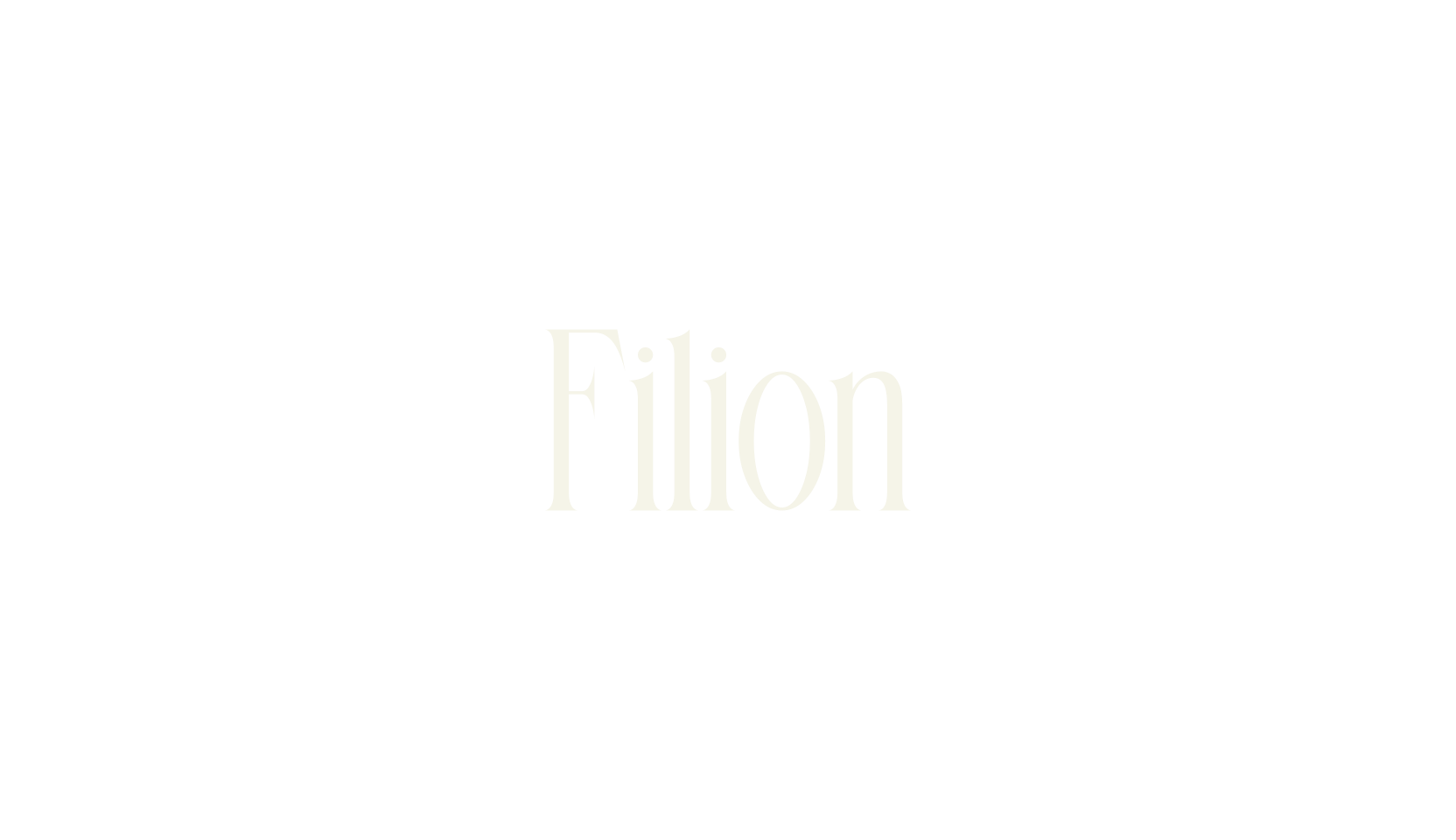 Filion, serif font preview