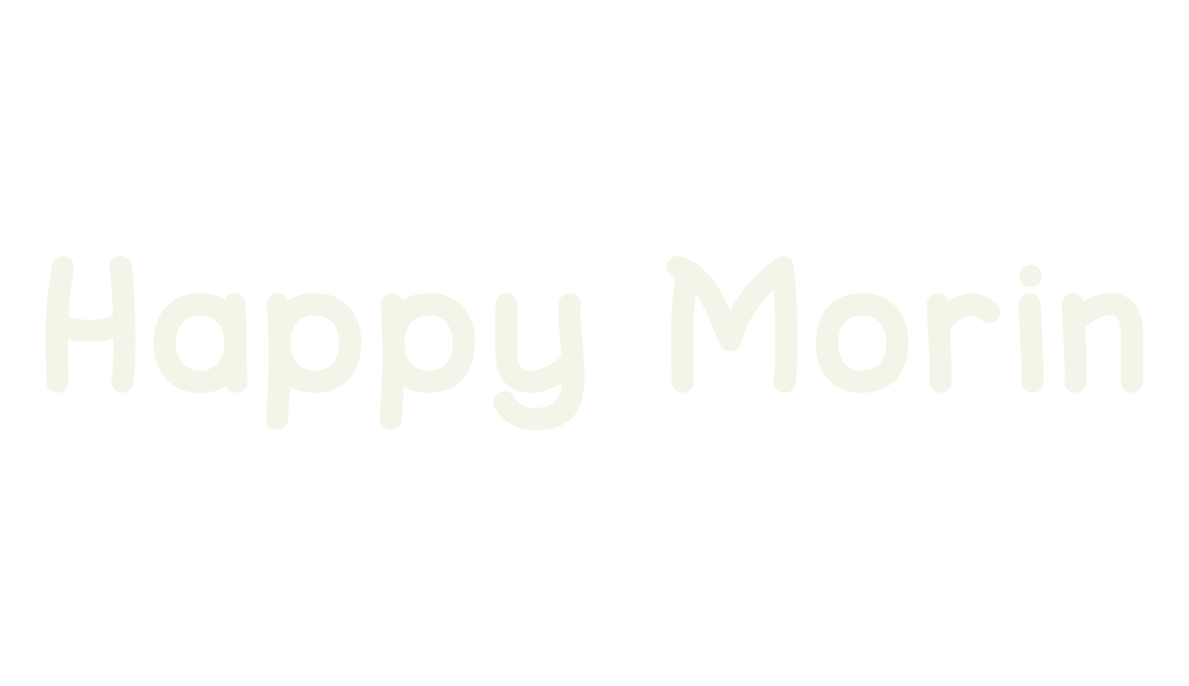 Happy Morin, modern font preview