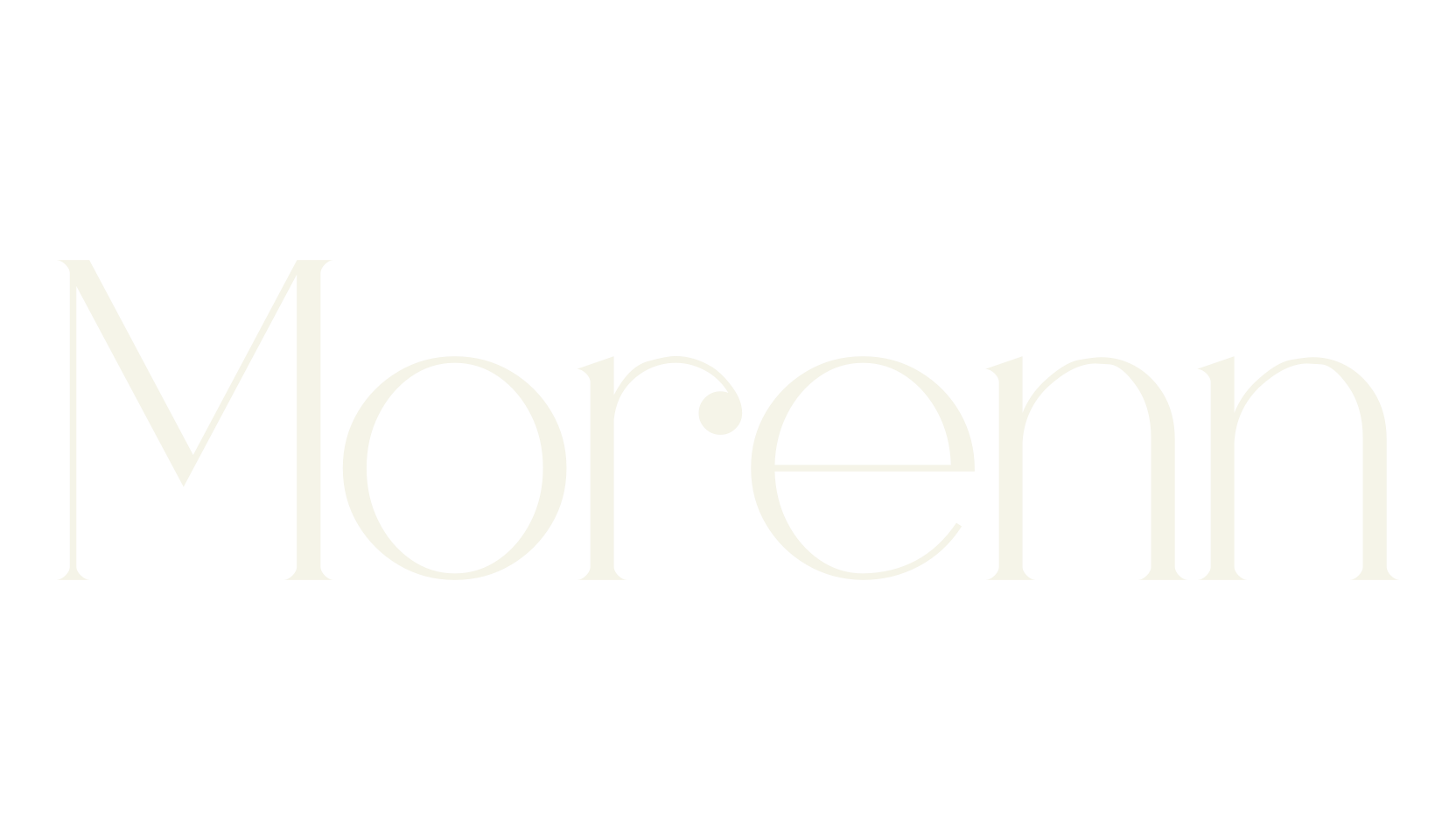 Morenn, serif font preview