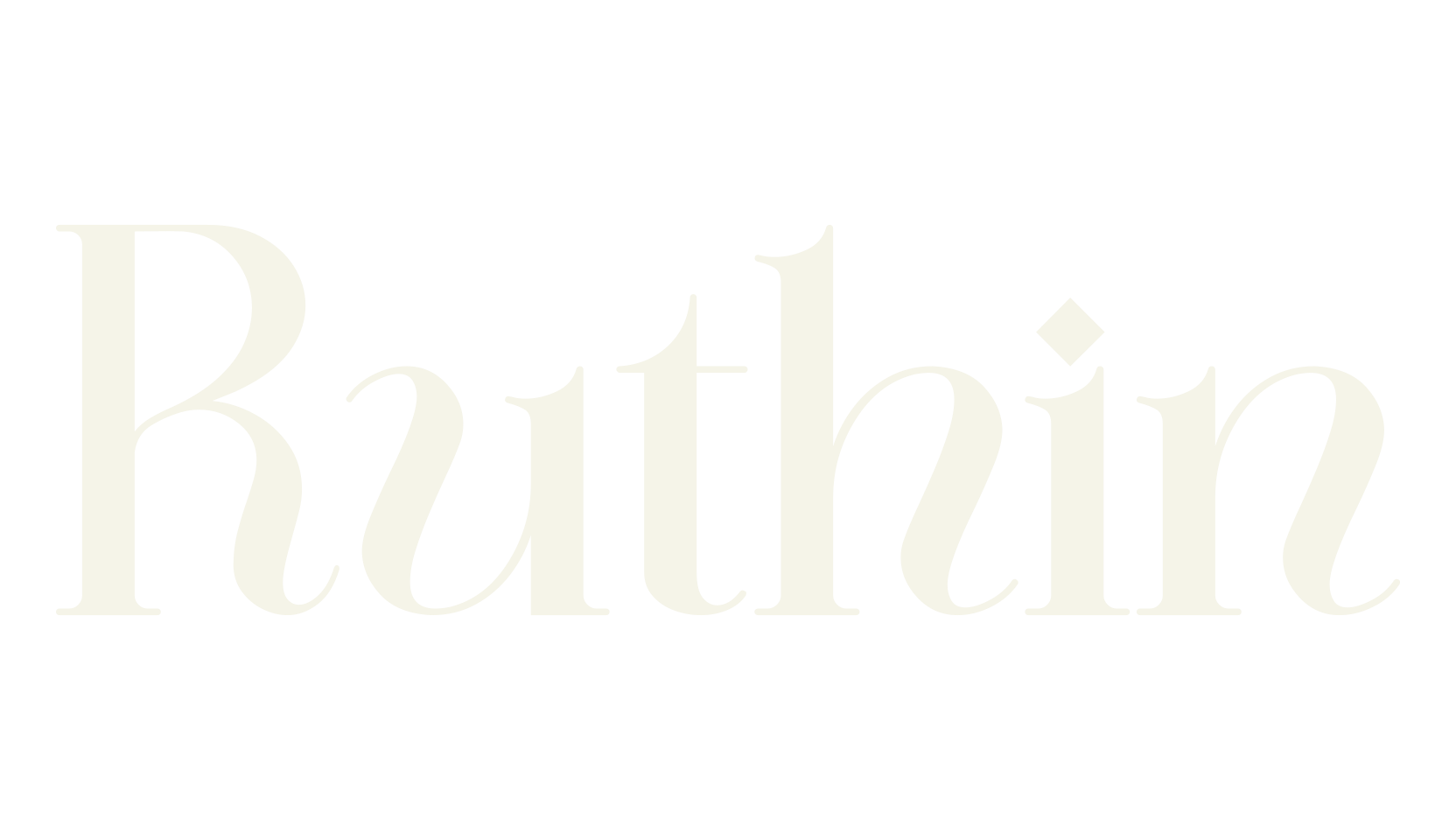 Ruthin, serif font preview