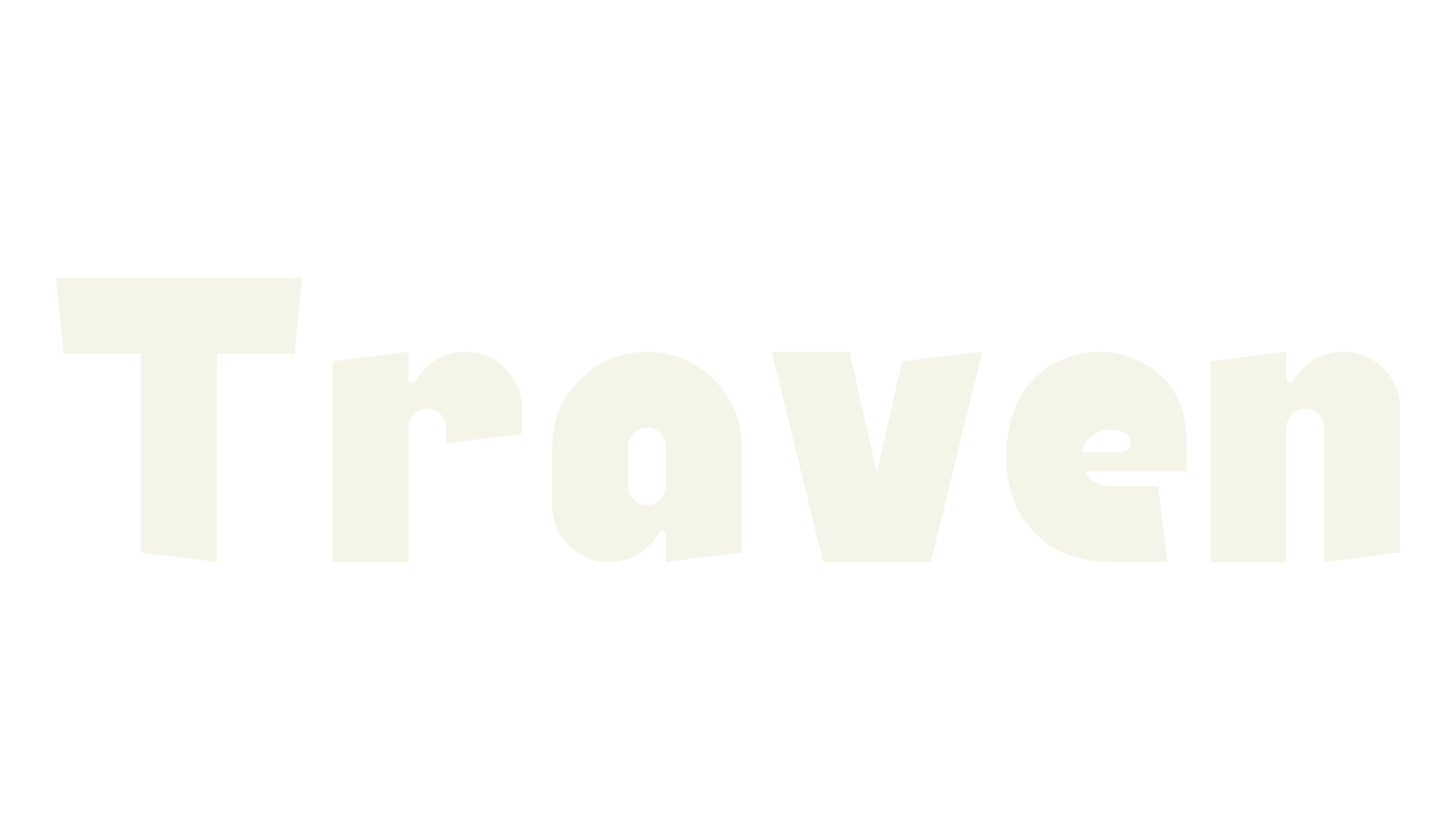Traven, bold font preview