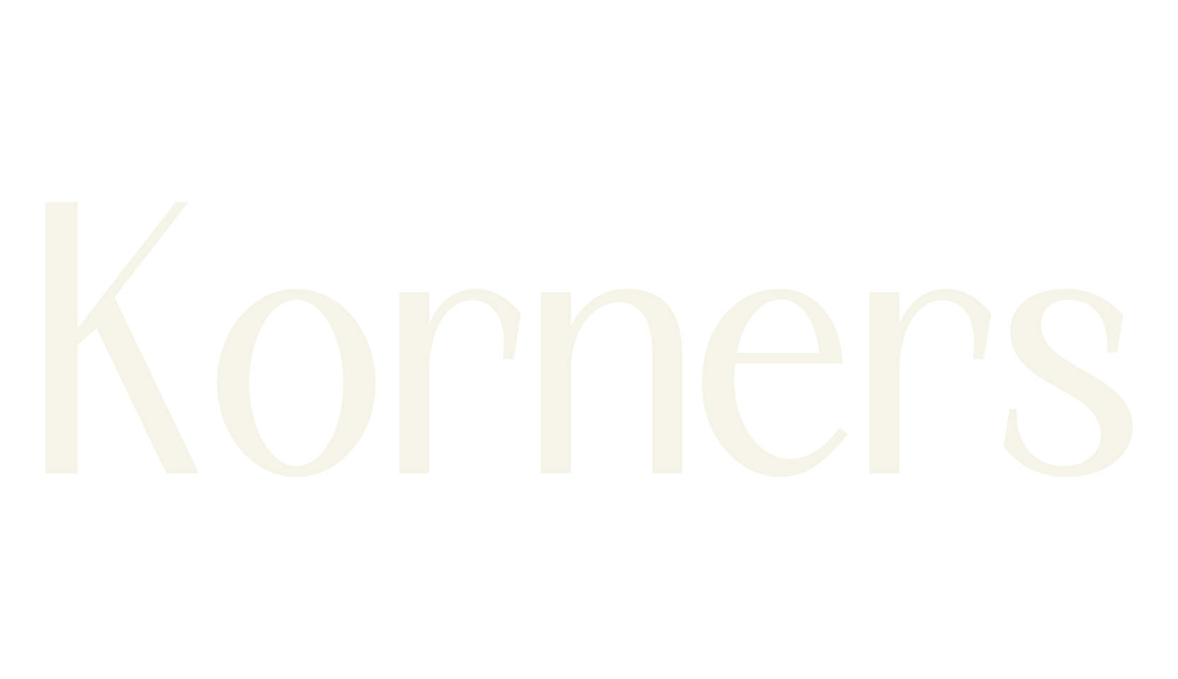 Korners, sans serif font preview