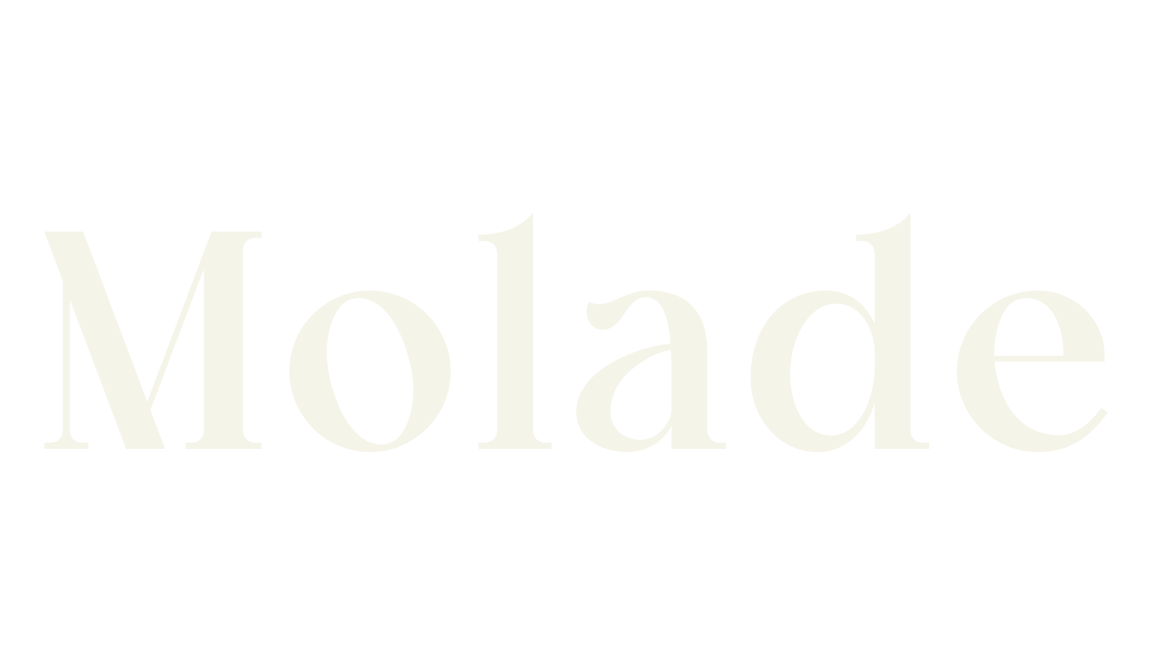 Molade, number font preview