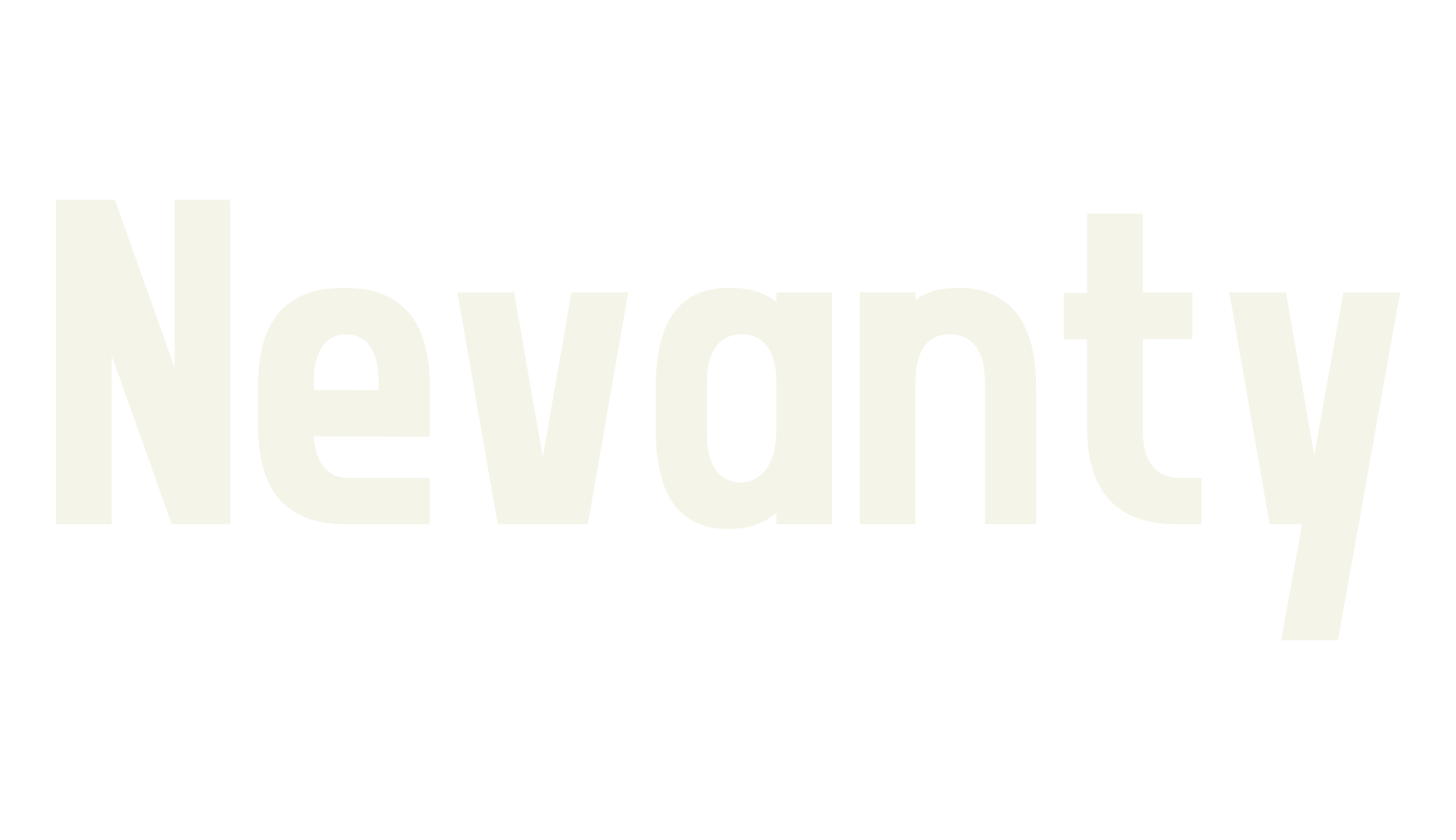 Nevanty, sans serif font preview