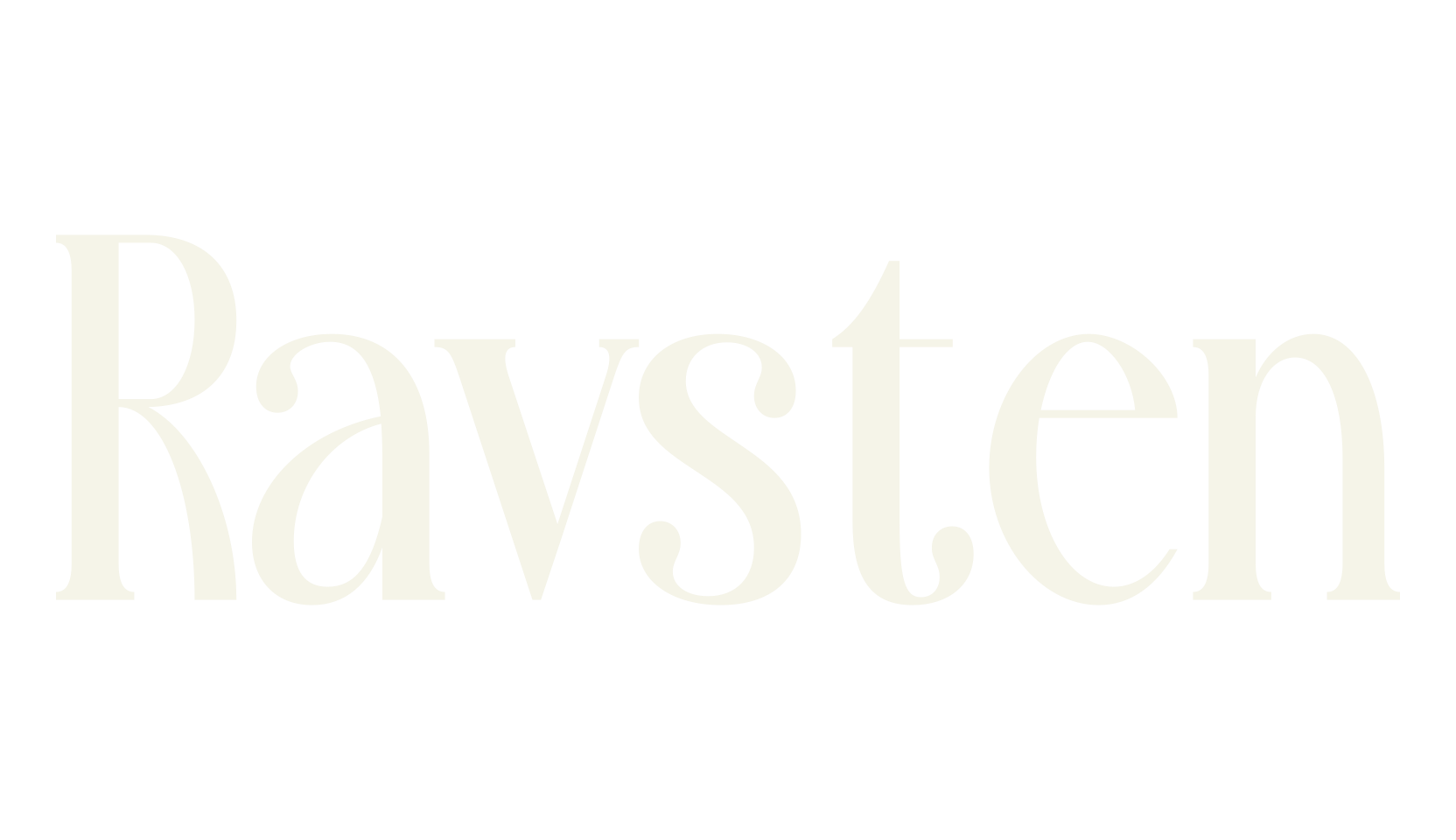 Ravsten, serif font preview