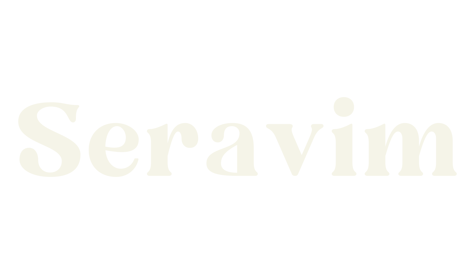 Seravim, 70s font preview