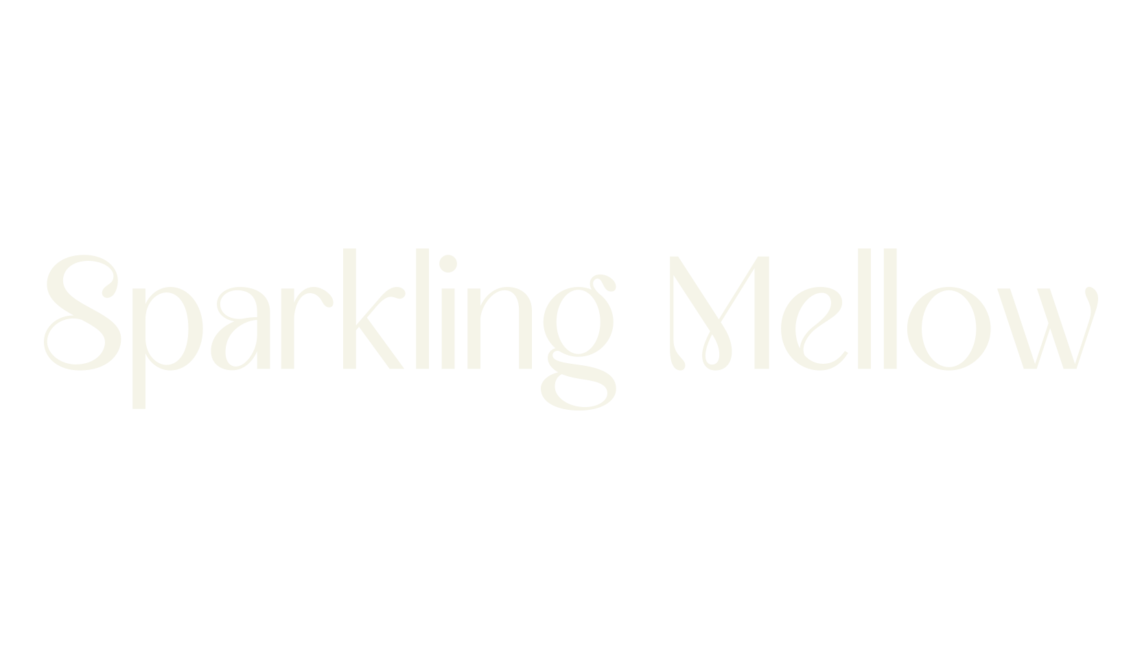 Sparkling Mellow, modern font preview
