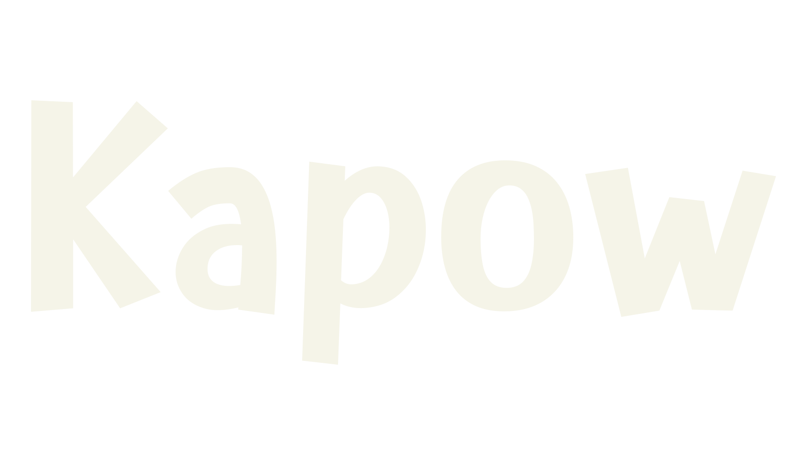 Kapow, simple font preview