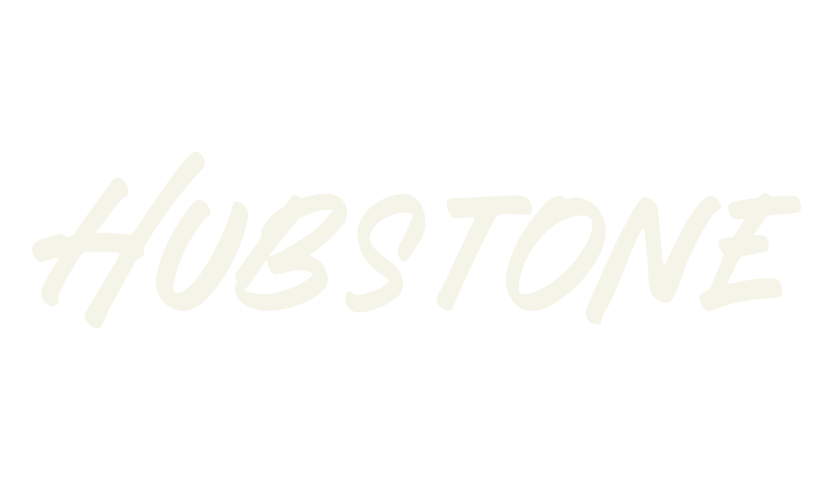 Hubstone, handwritten font preview
