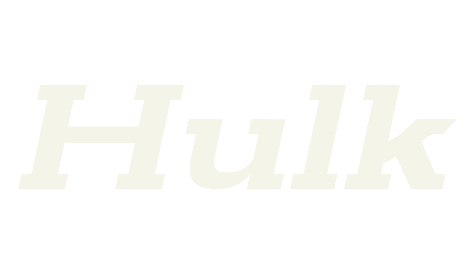 Hulk, bold font preview