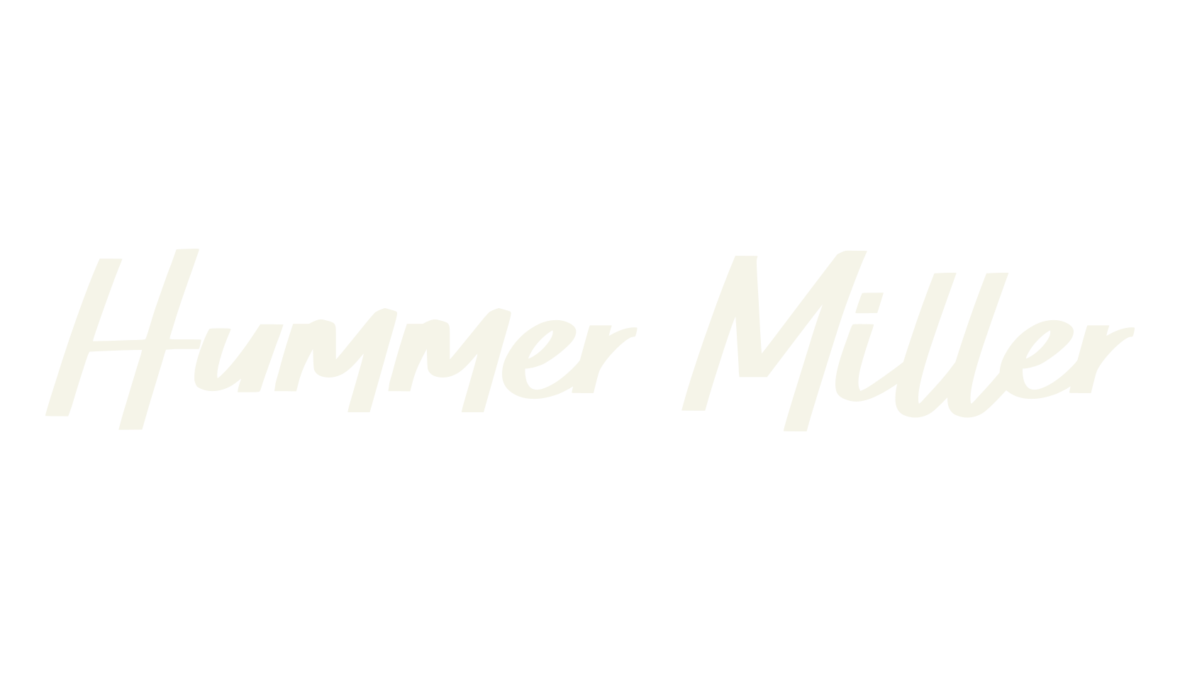 Hummer Miller, fancy font preview