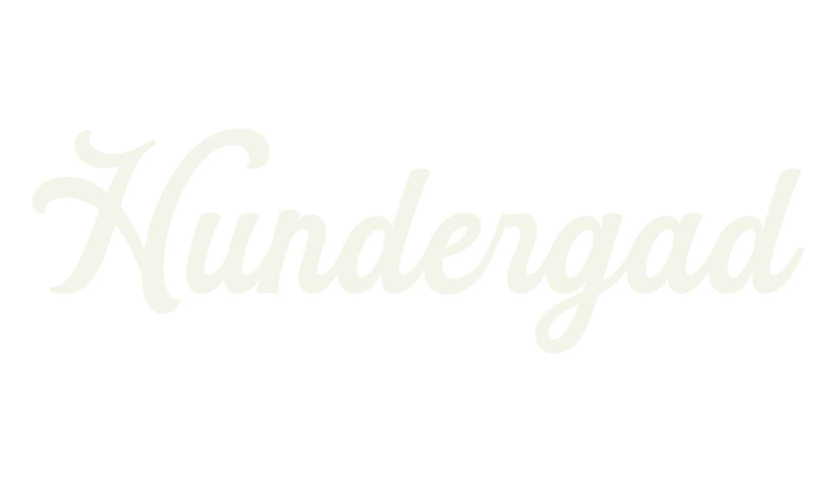 Hundergad, fashion script font preview