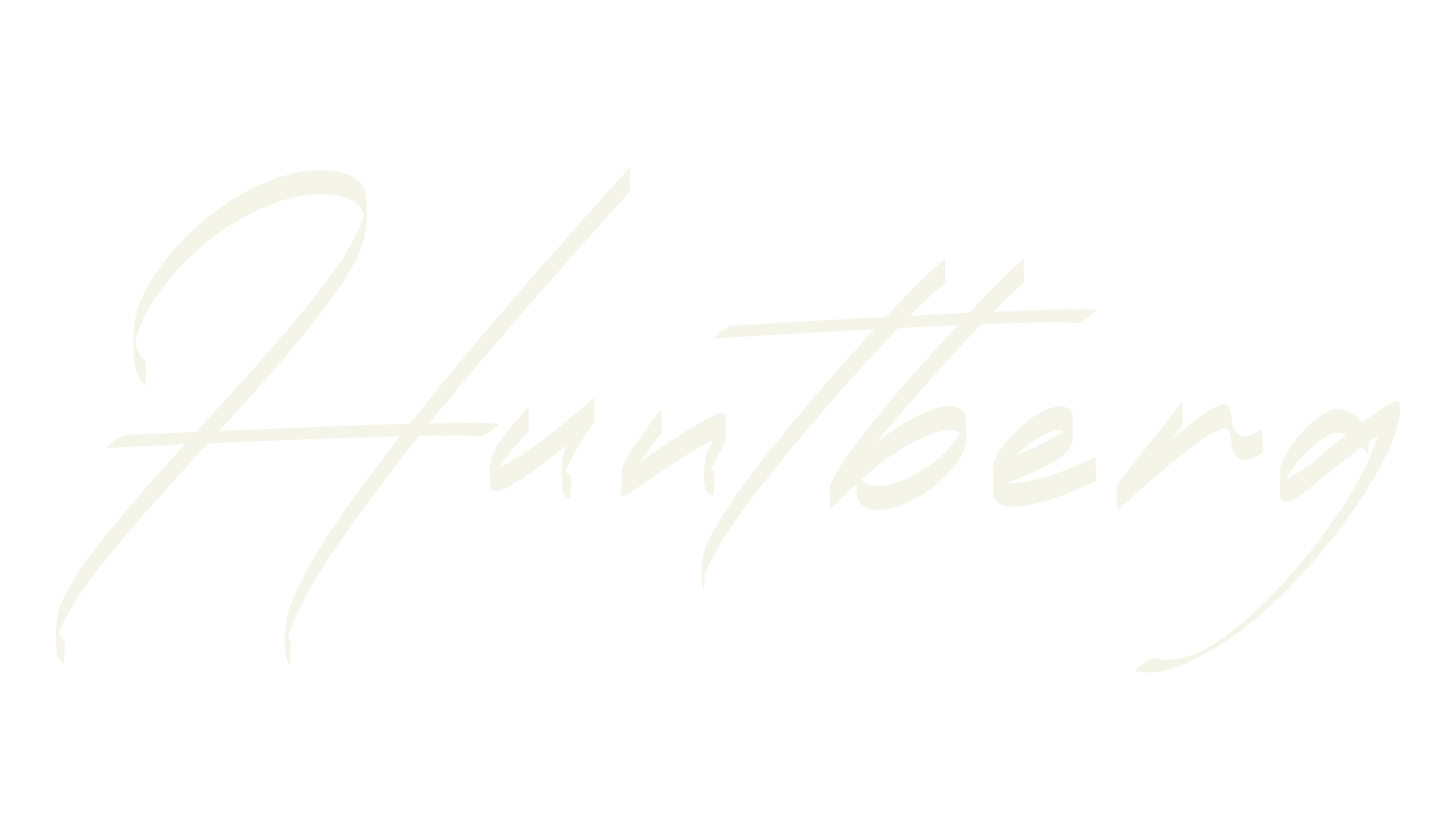 Huntberg, bold font preview