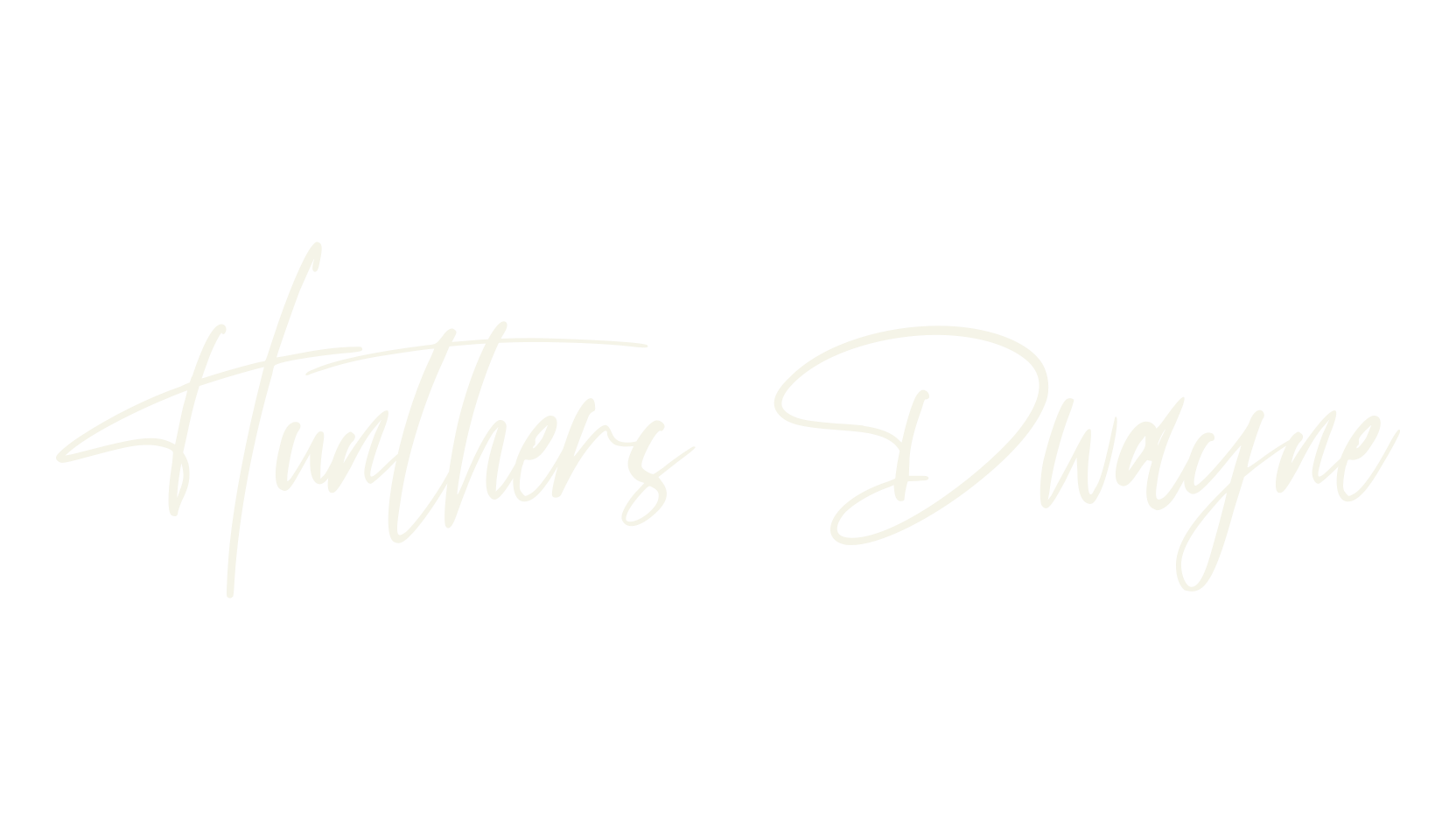 Hunthers Dwayne, bold font preview