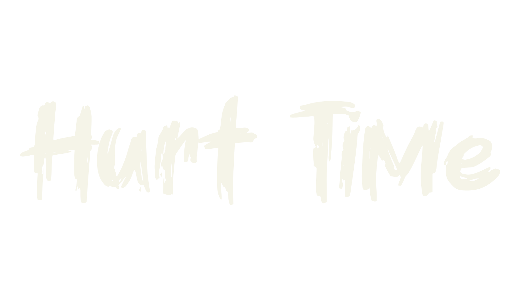 Hurt Time, fantasy font preview