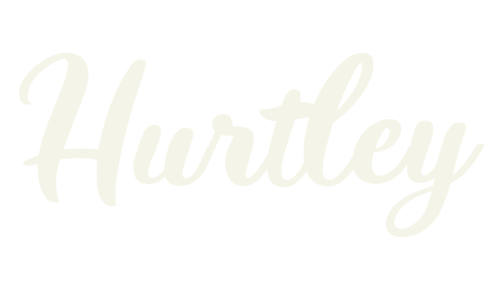 Hurtley, handwritten font preview