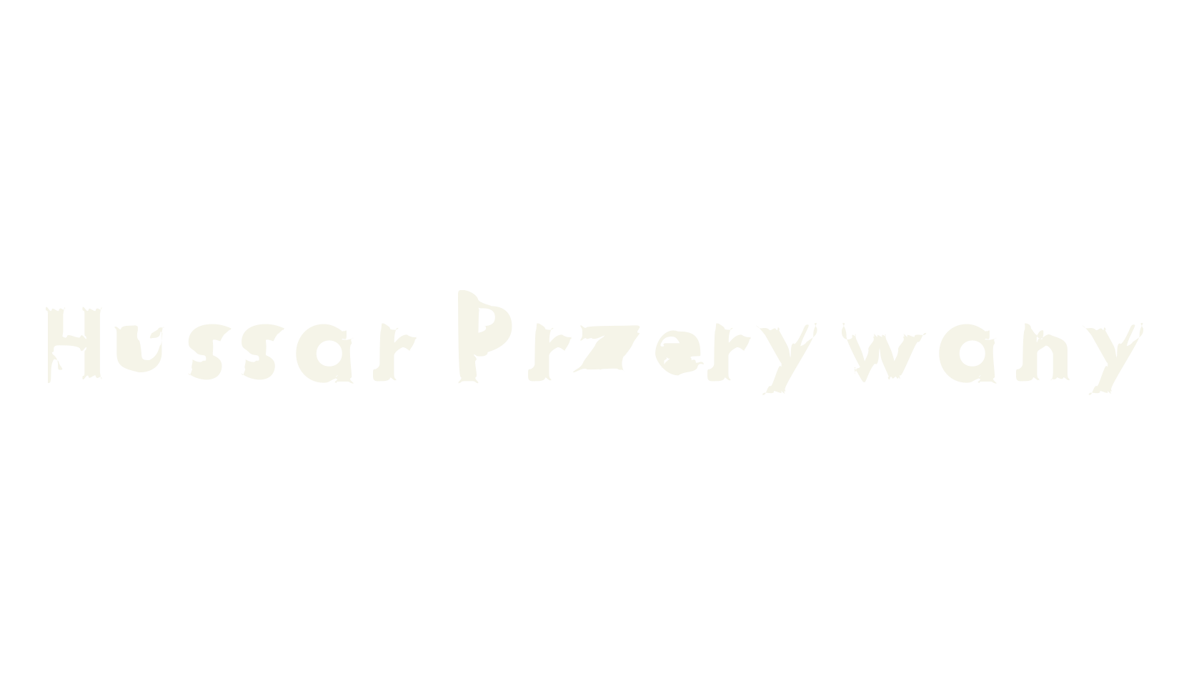 Hussar Przerywany, sans font preview