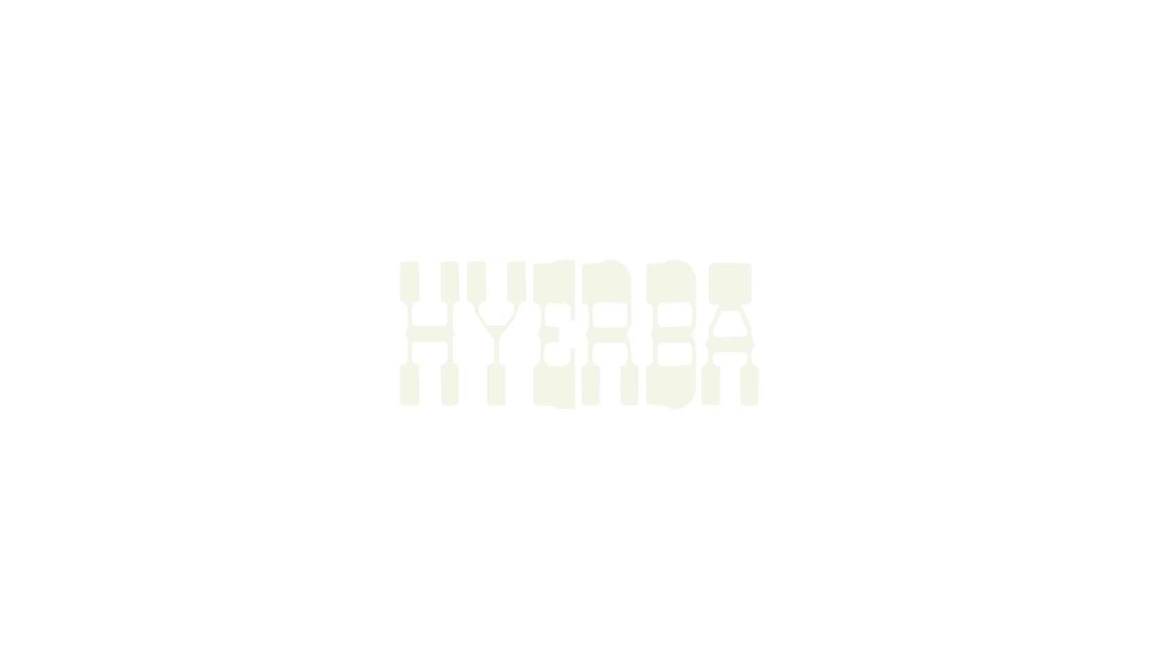 HYERBA, serif font preview