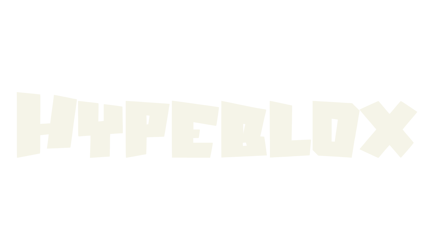 Hypeblox, gaming font preview