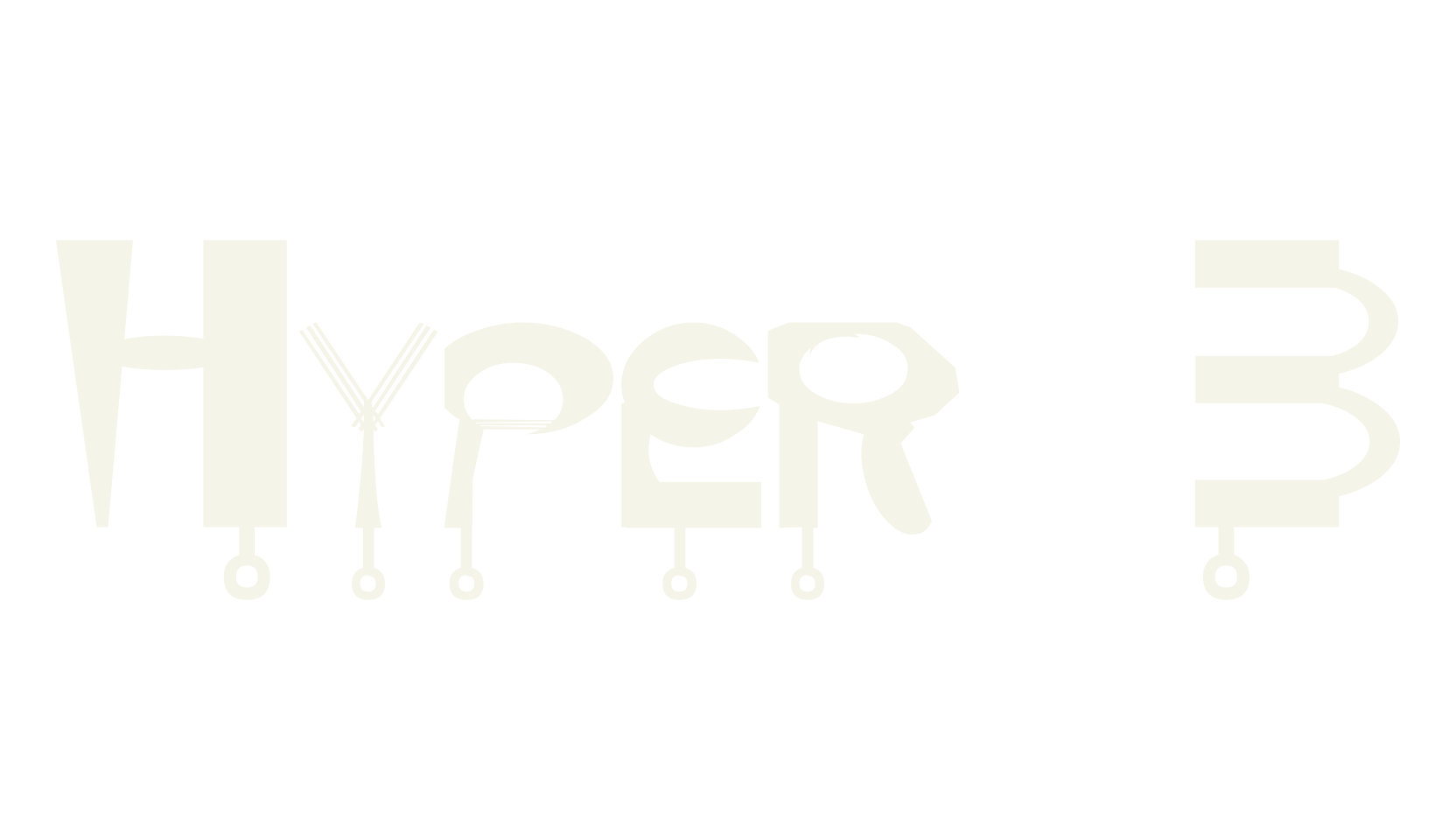 Hyper 3, bizarre font preview