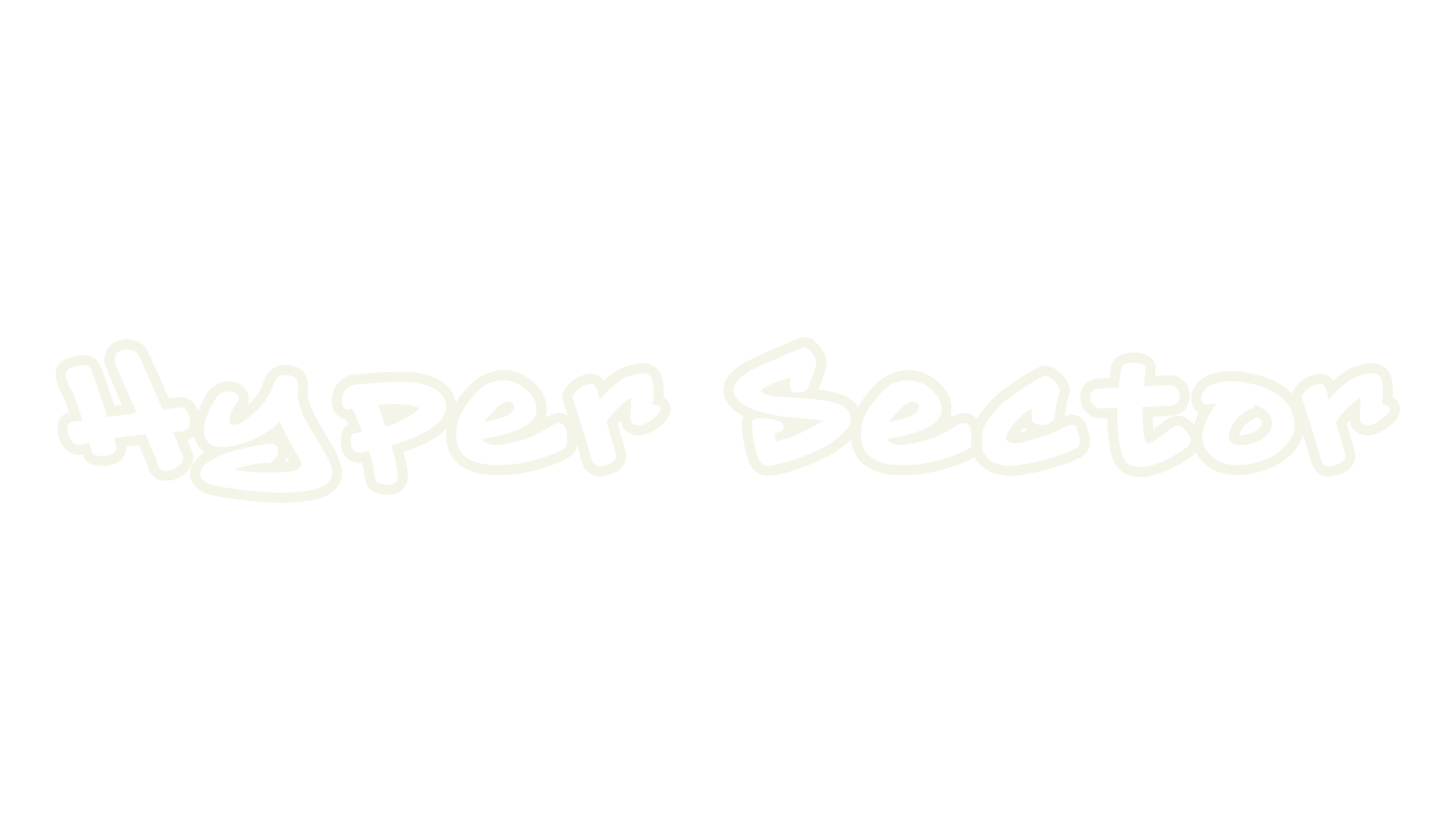 Hyper Sector, graffiti font preview