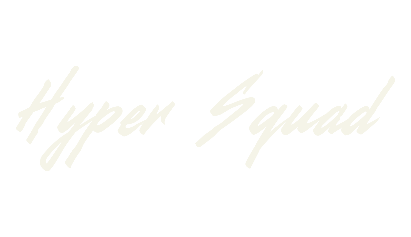Hyper Squad, graffiti font preview