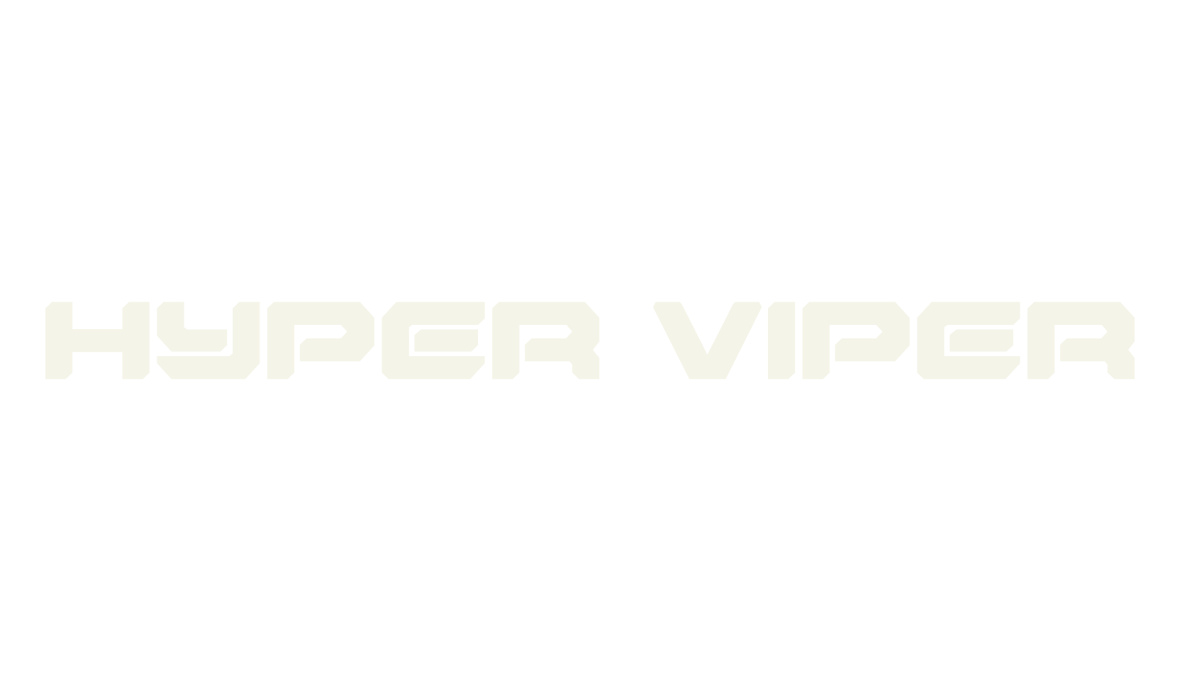 Hyper Viper, display market font preview