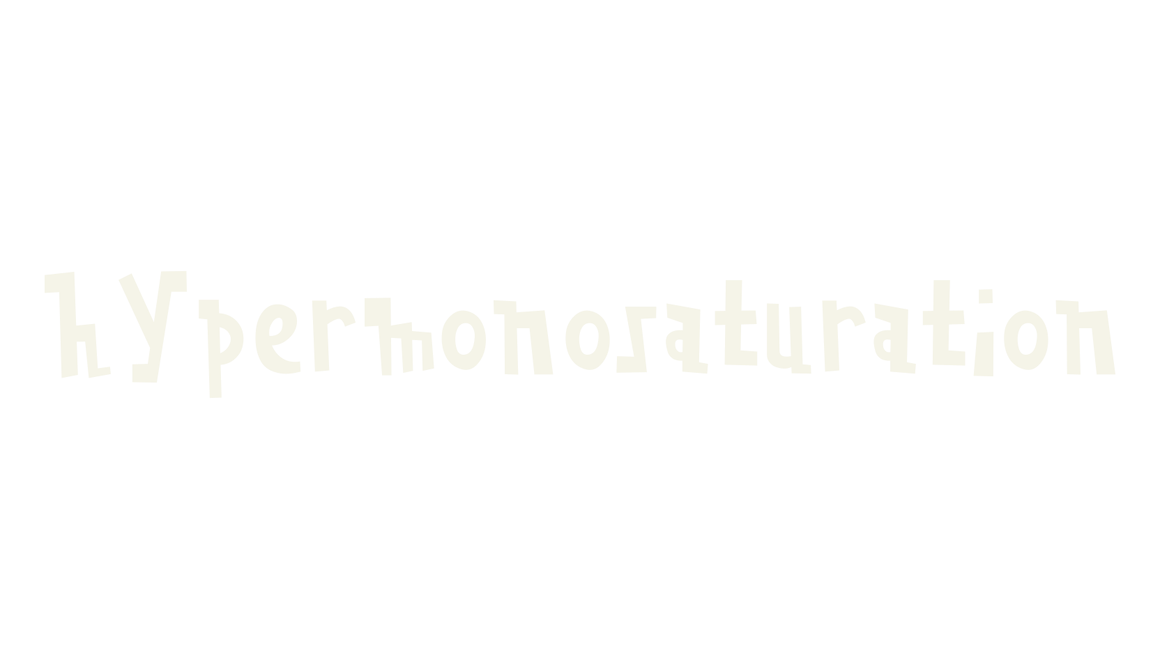 Hypermonosaturation, display market font preview