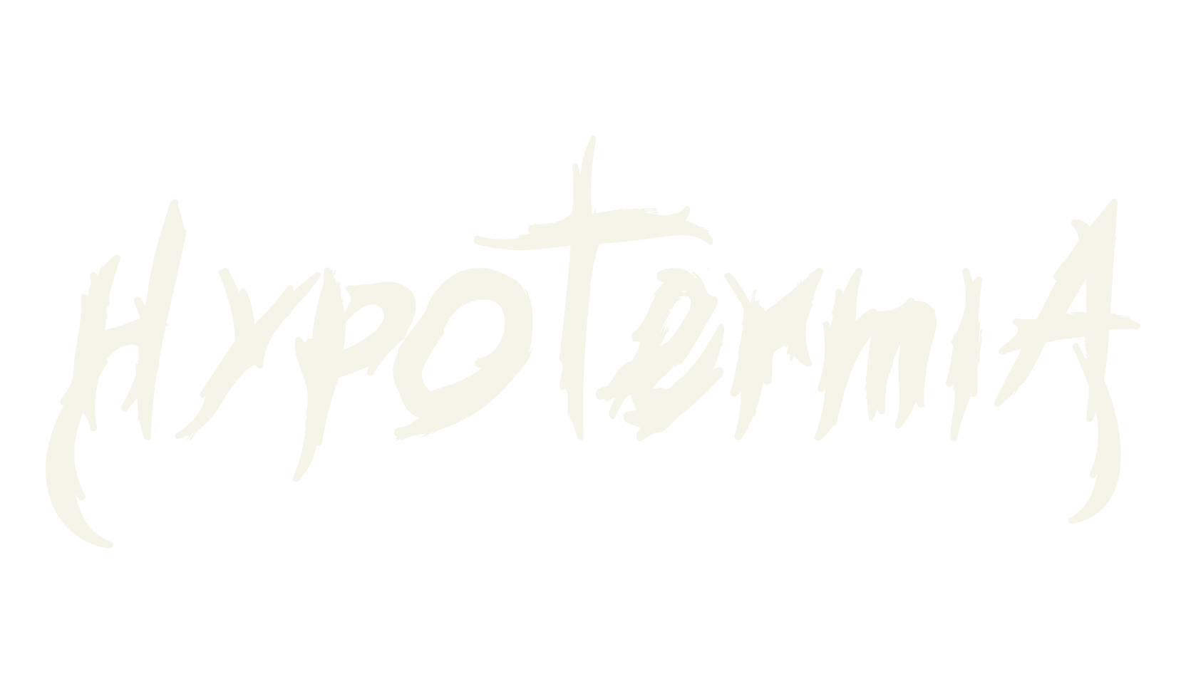 HypotermiA, graffiti font preview