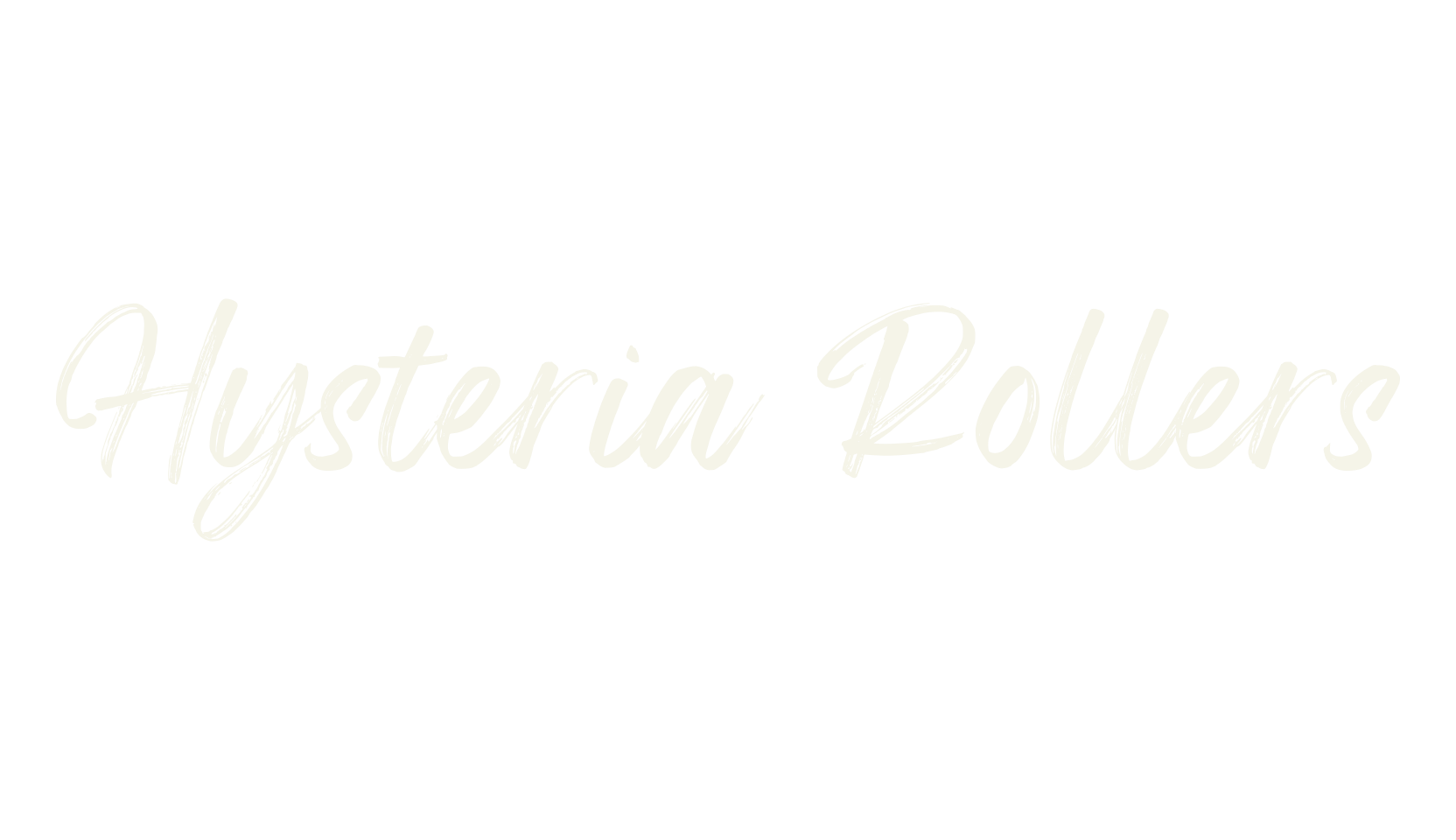 Hysteria Rollers, sans serif font preview