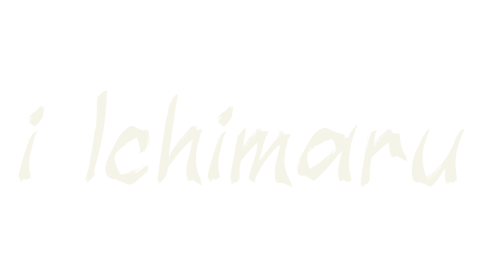 i Ichimaru, asian font preview