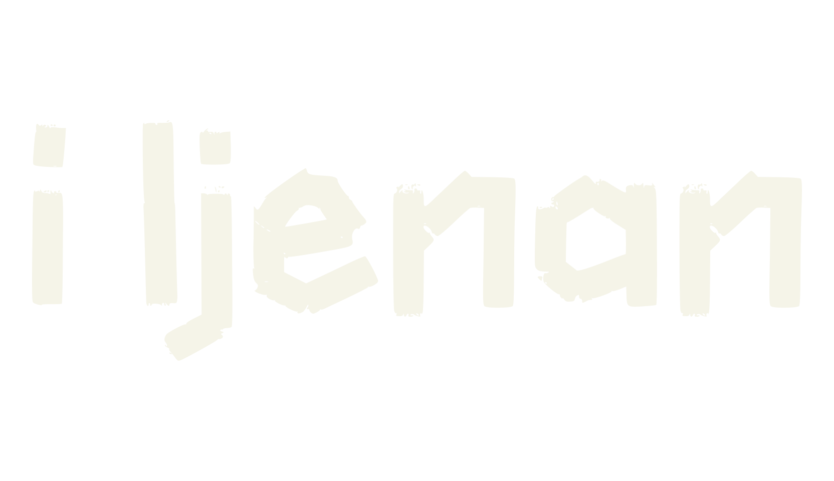 i Ijenan, cool font preview